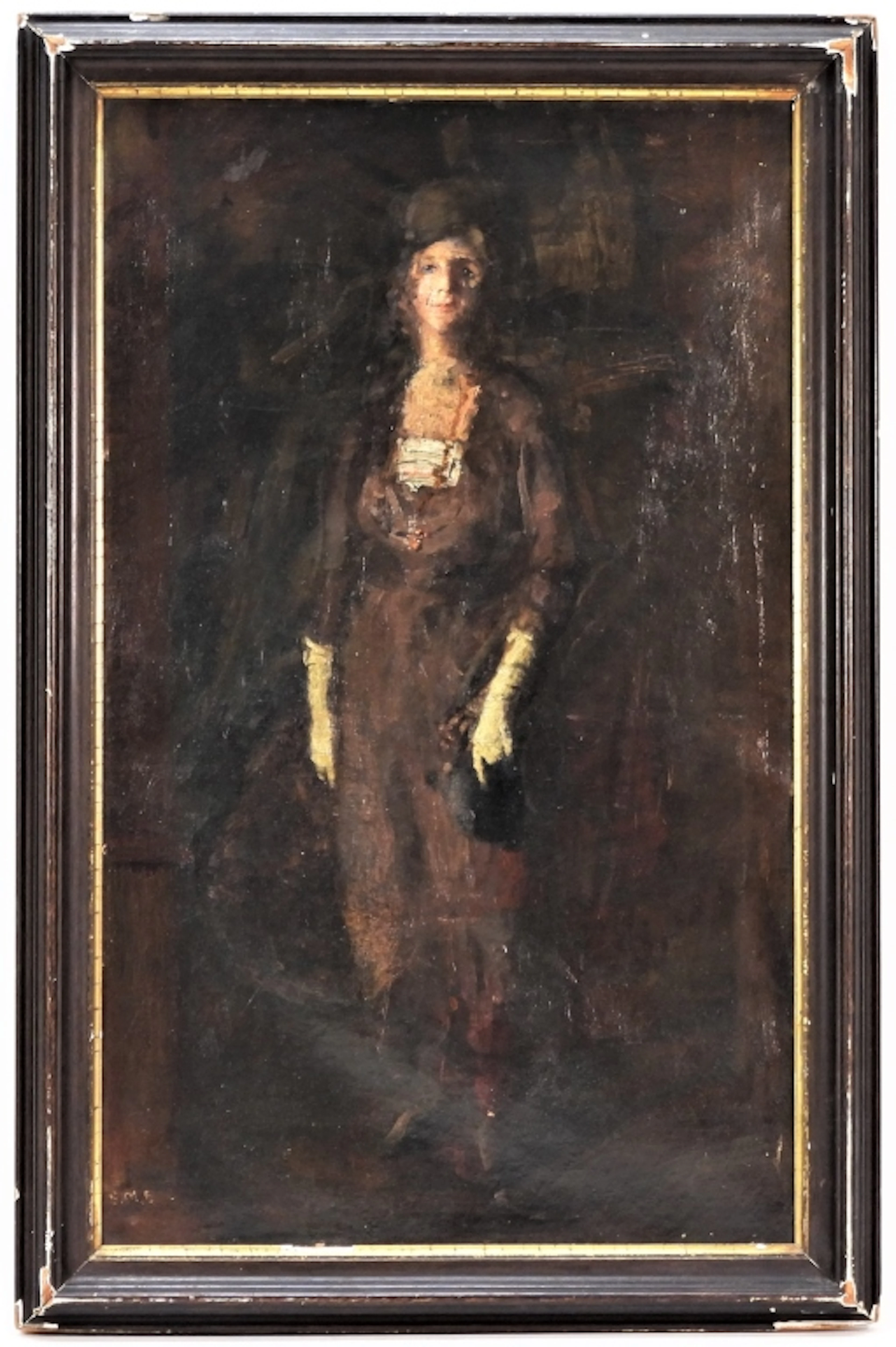 Ashcan School Portrait of a Woman Painting