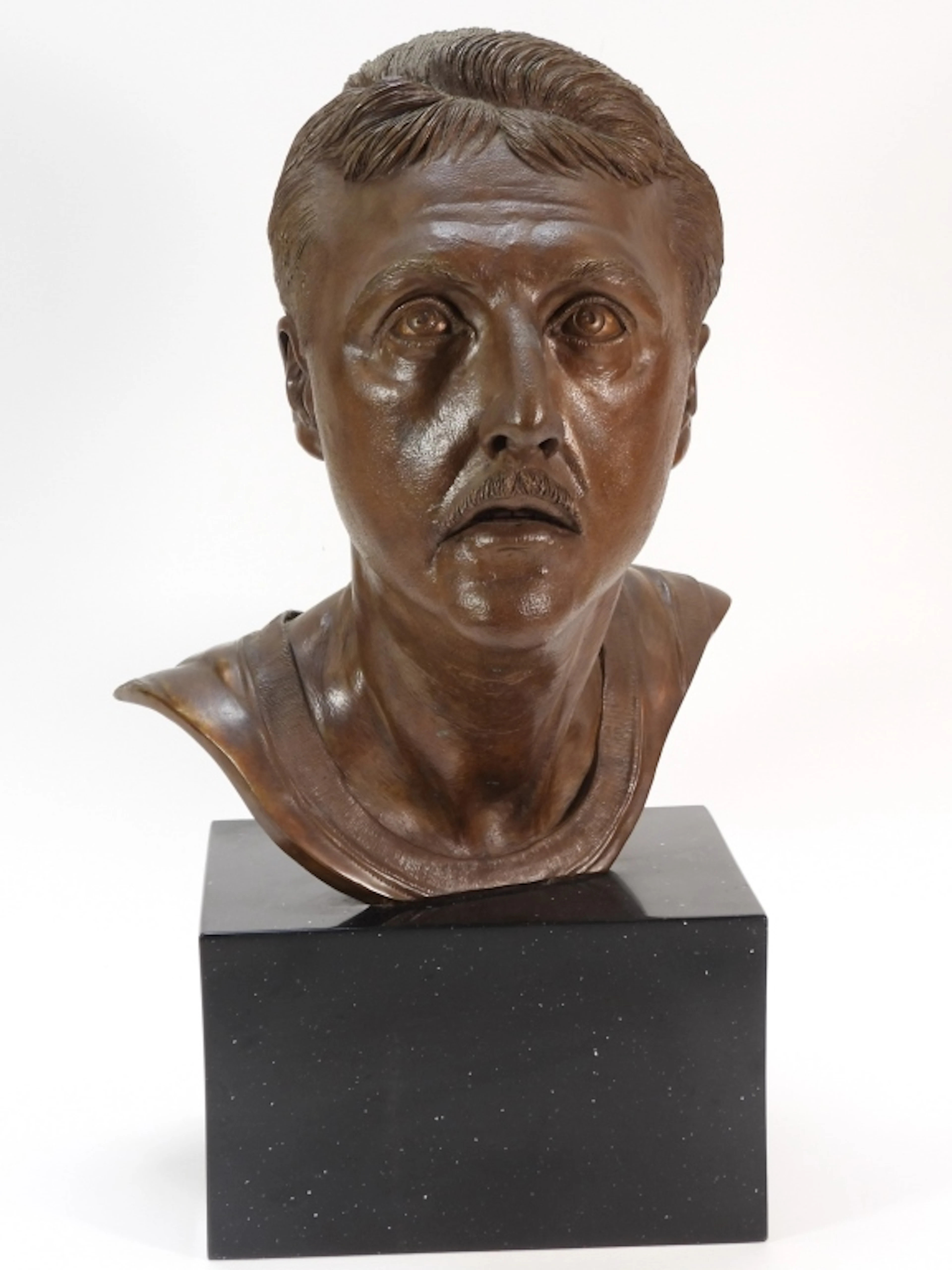 Armand LaMontagne Life Size Larry Bird Bronze Bust - Armand LaMontagne