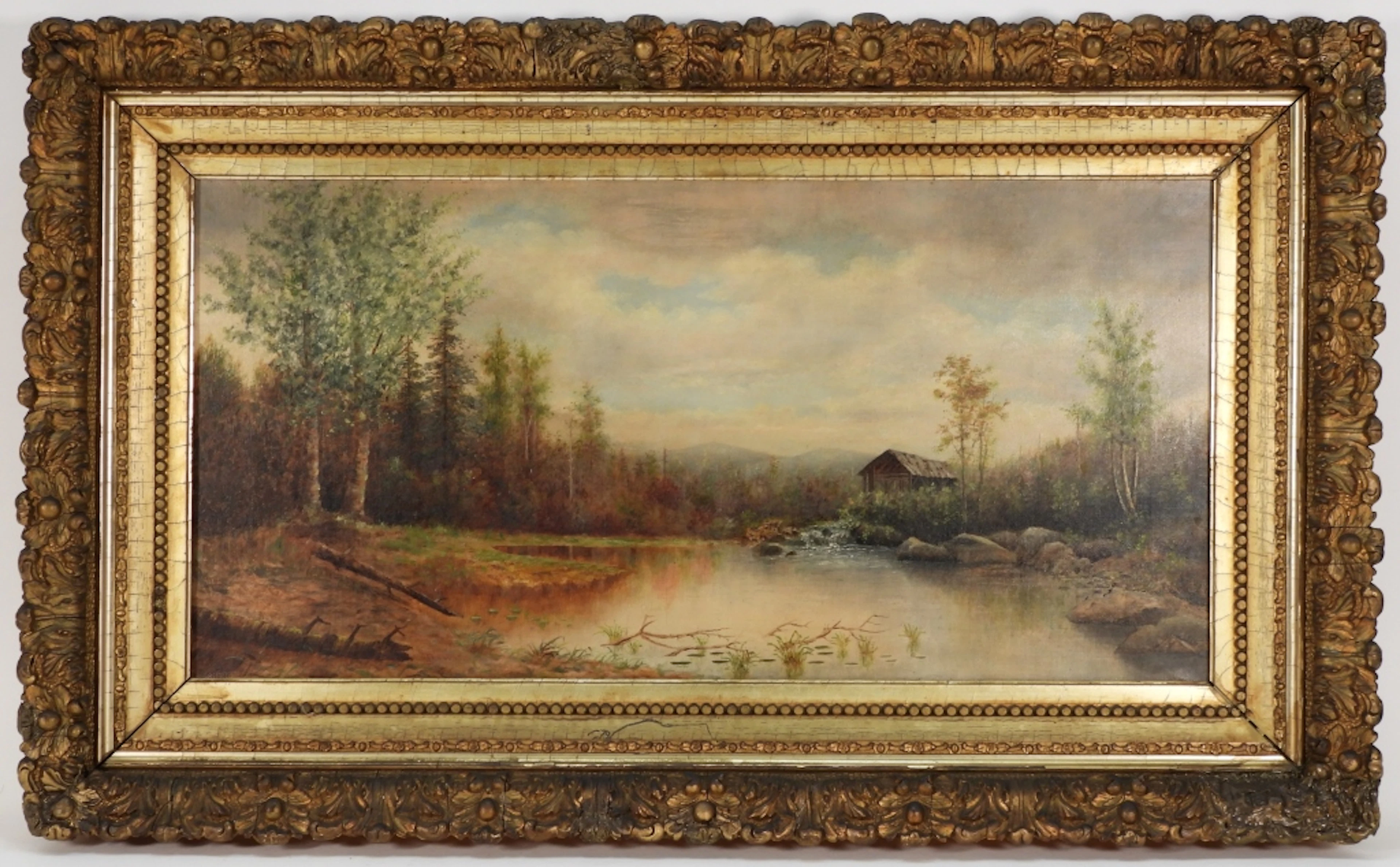 Arthur Wesley Dow River Forest Landscape Painting - Arthur Wesley Dow