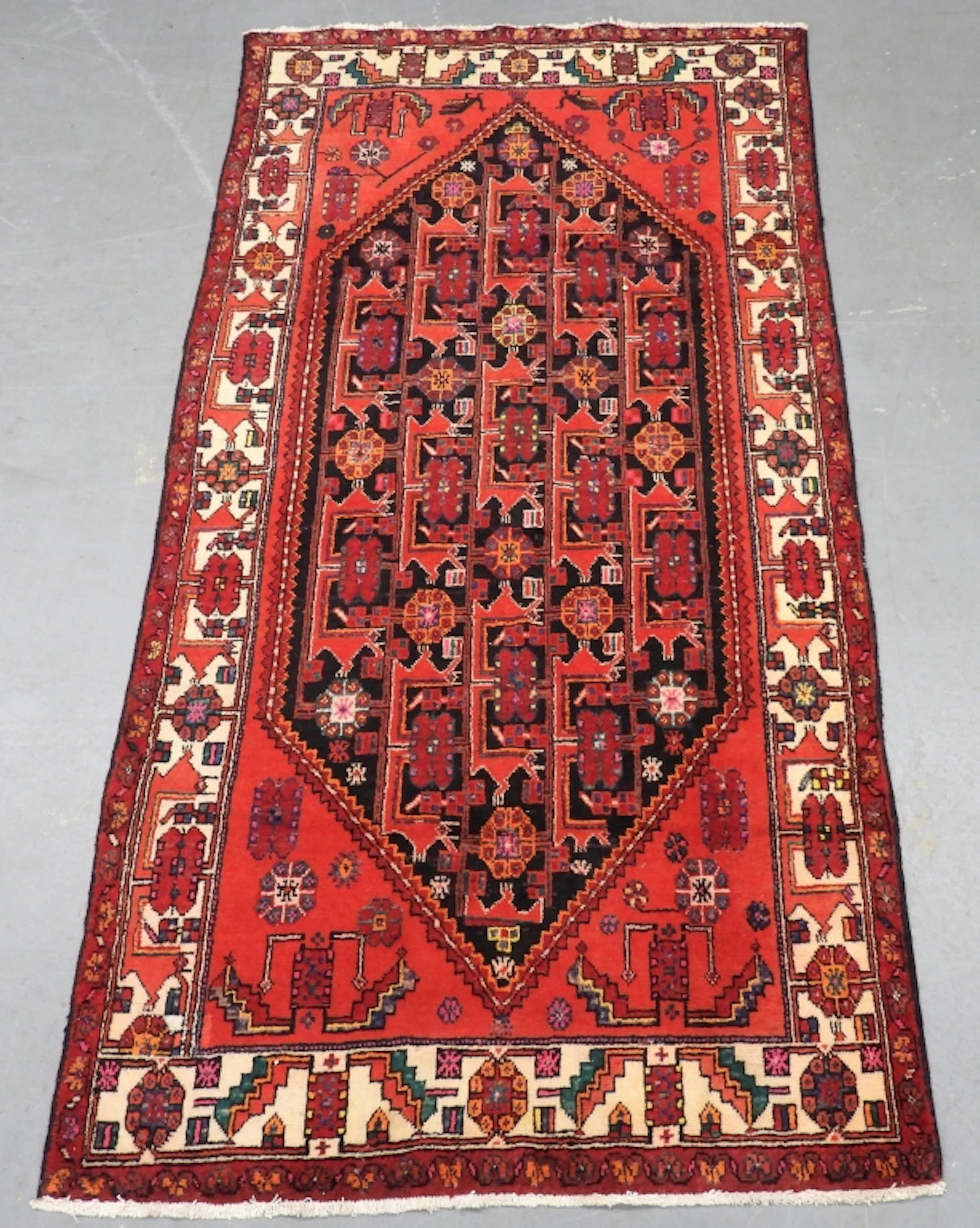 LG Middle Eastern Red Rug
