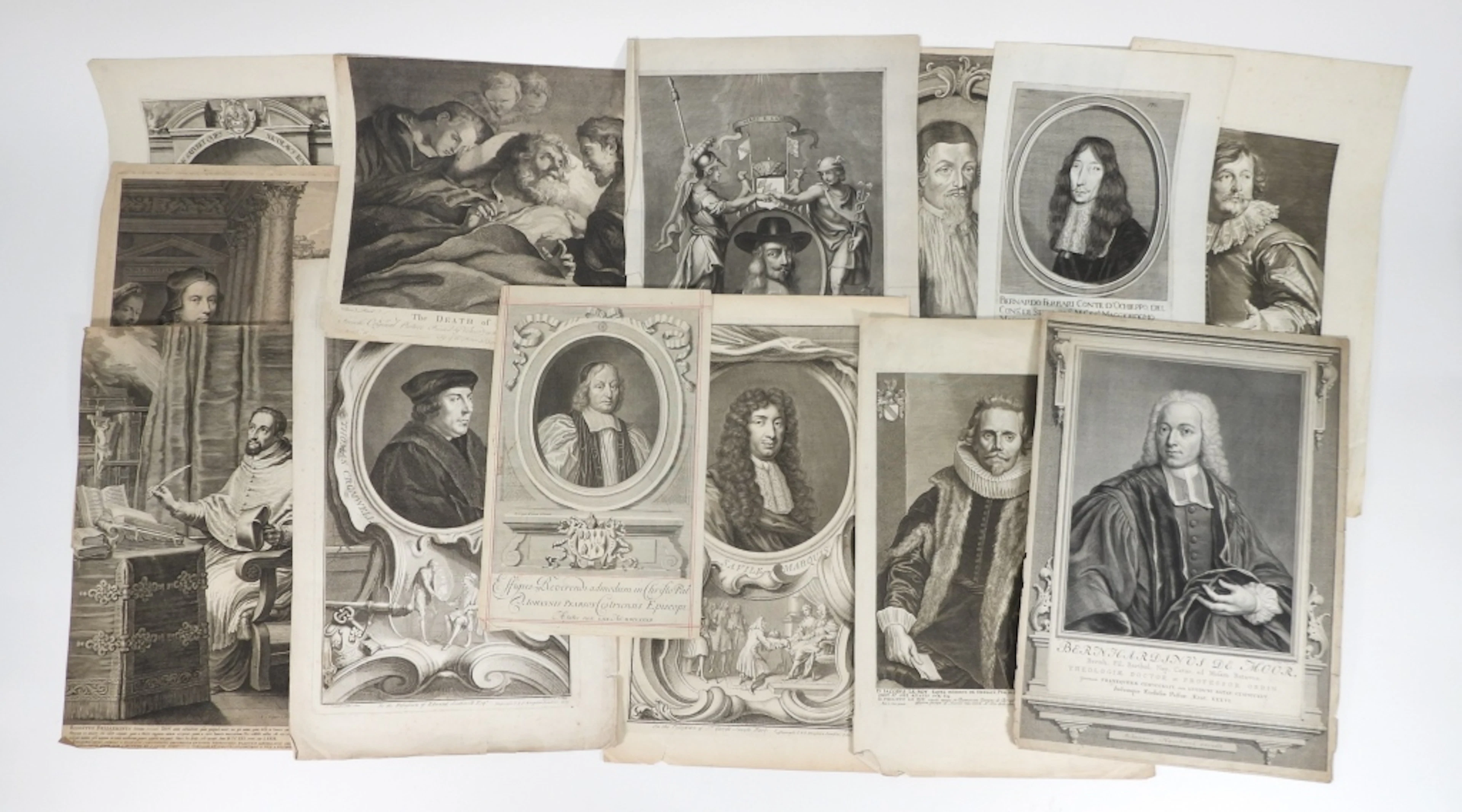14PC Collection of 17C-18C Etchings