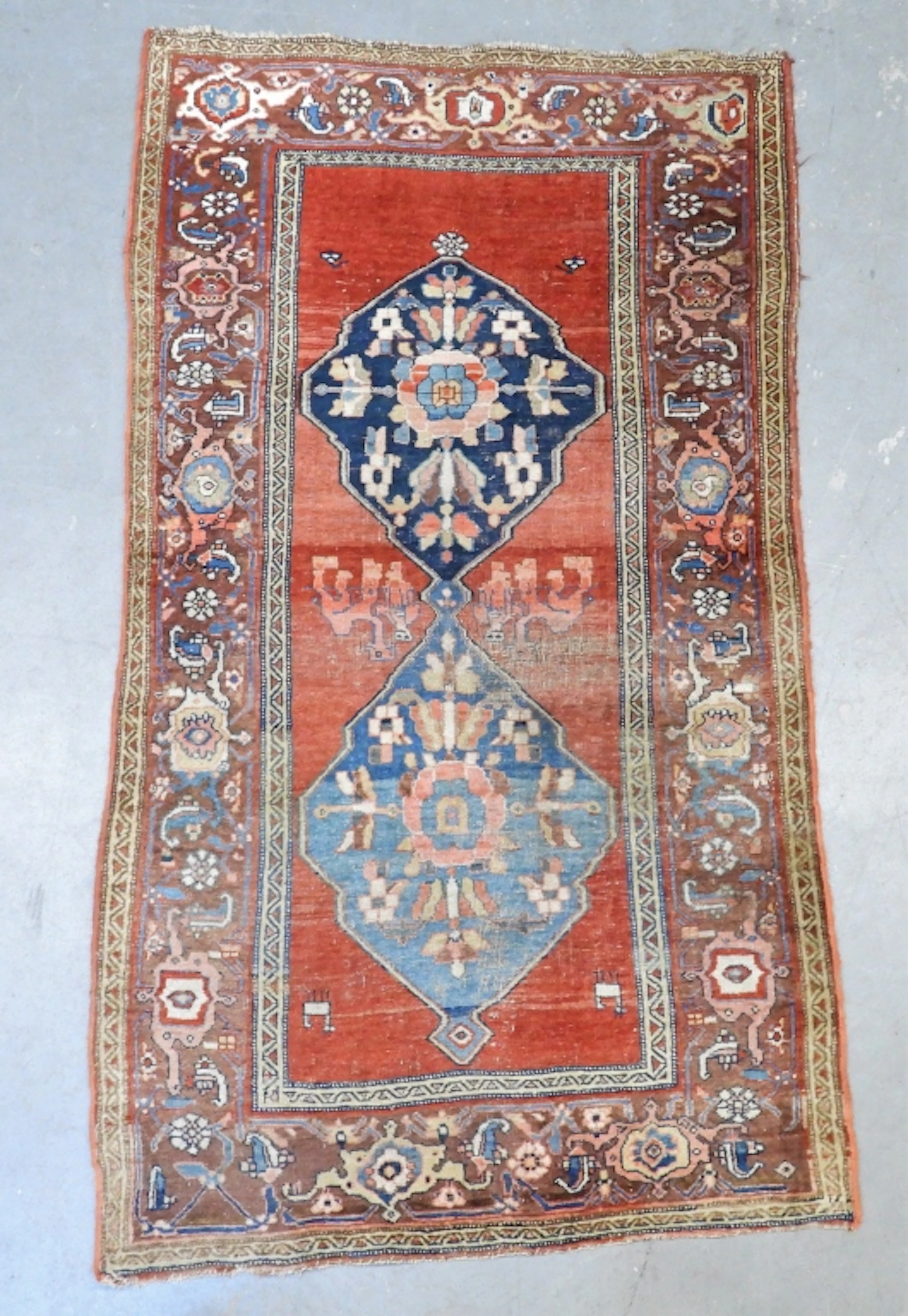 C1900 Antique Bidjar Rug