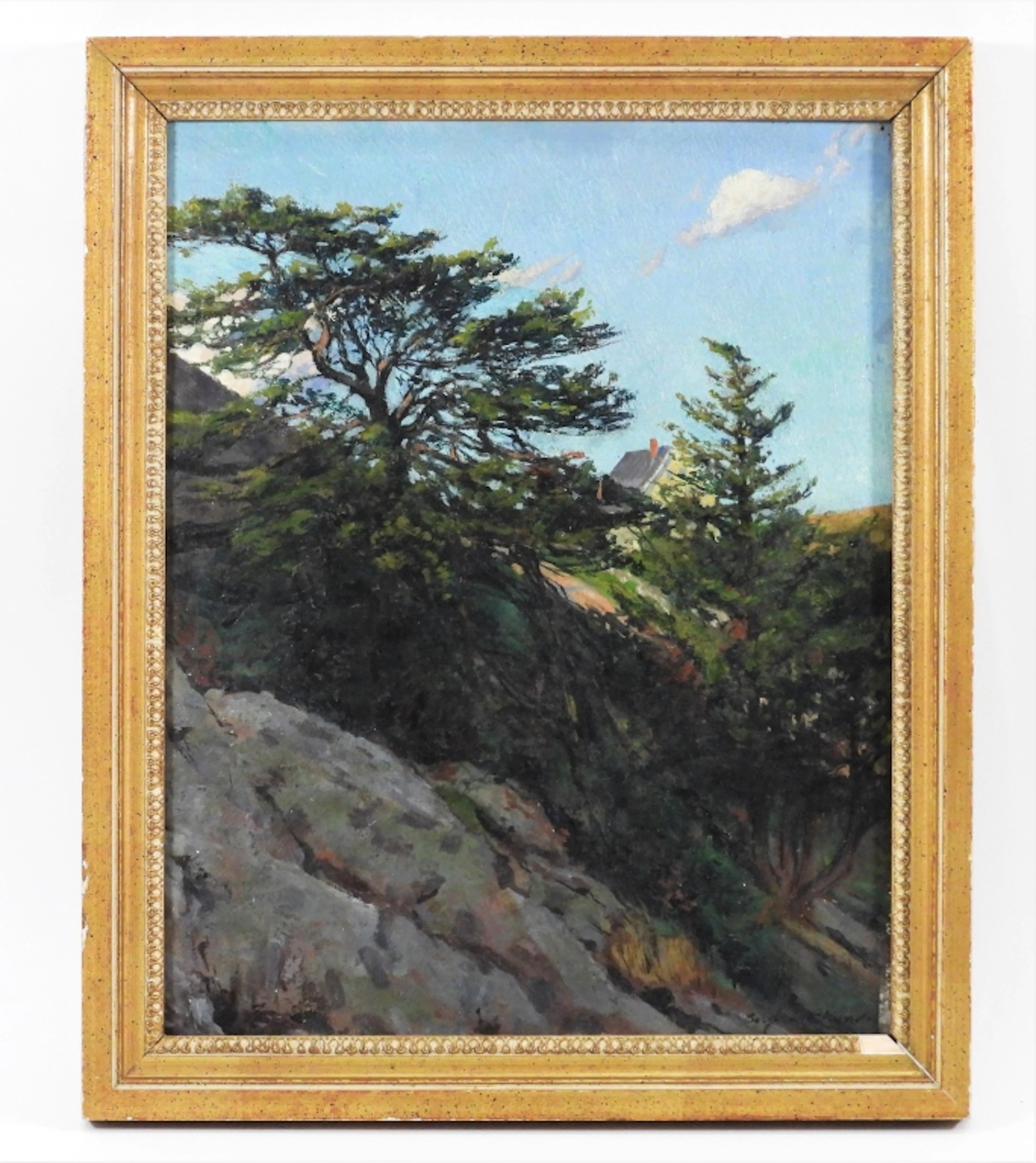 Sergeant Kendall Forest Landscape Painting - Sergeant Kendall