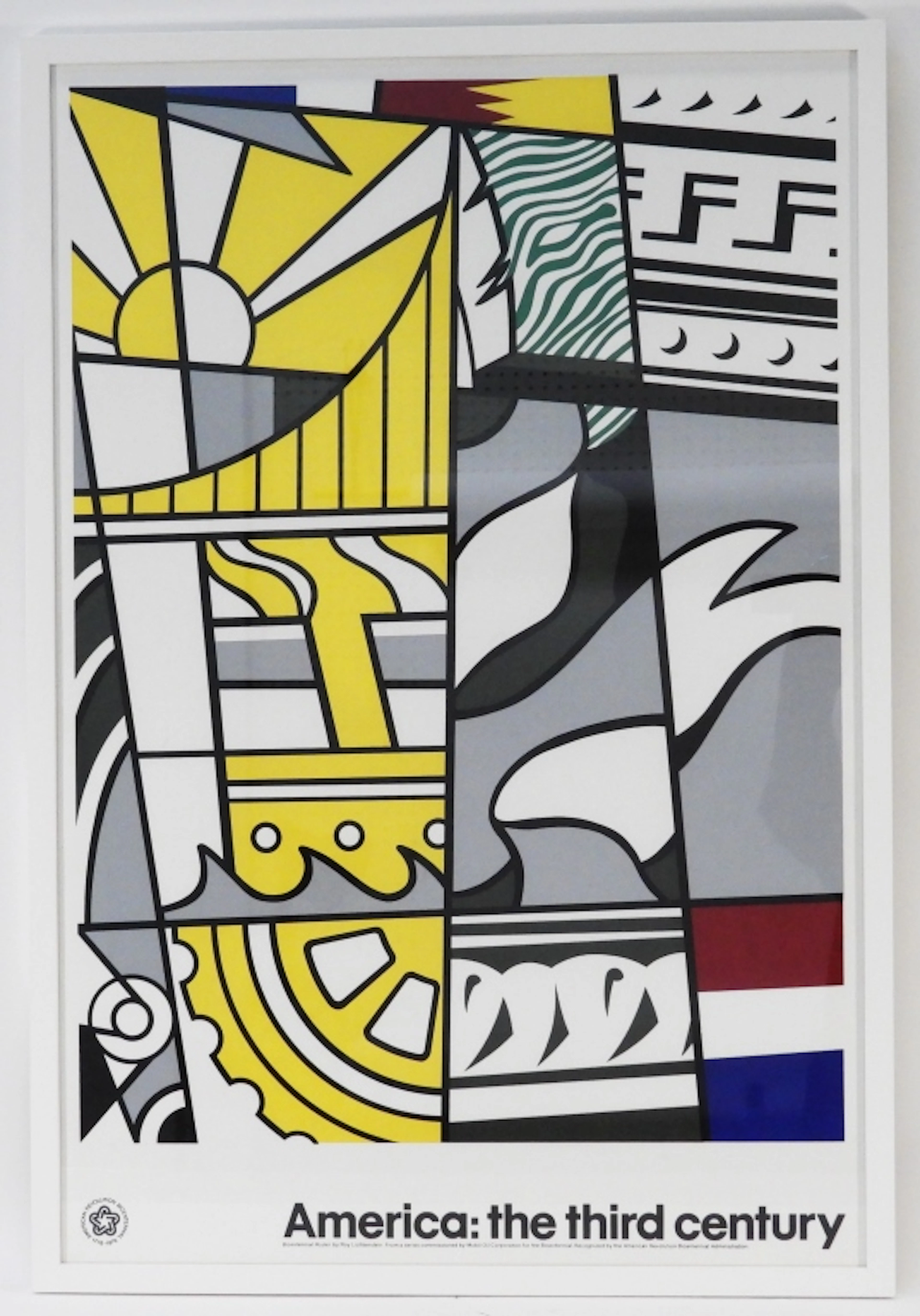 Roy Lichtenstein Bicentennial Serigraph Poster - Roy Lichtenstein