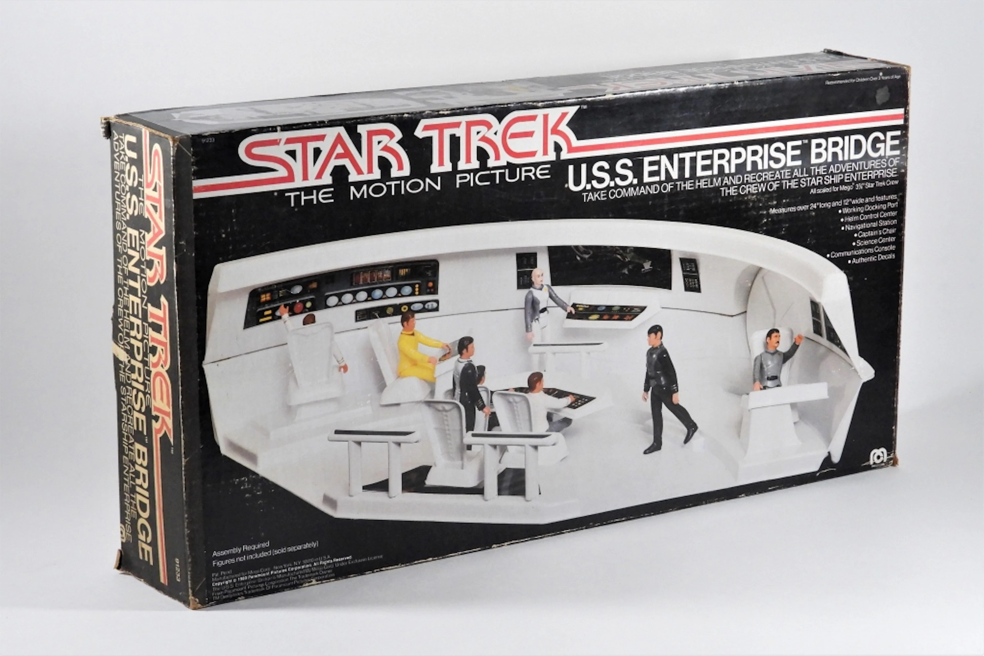 1980 Mego Star Trek Enterprise Bridge MIB Unused