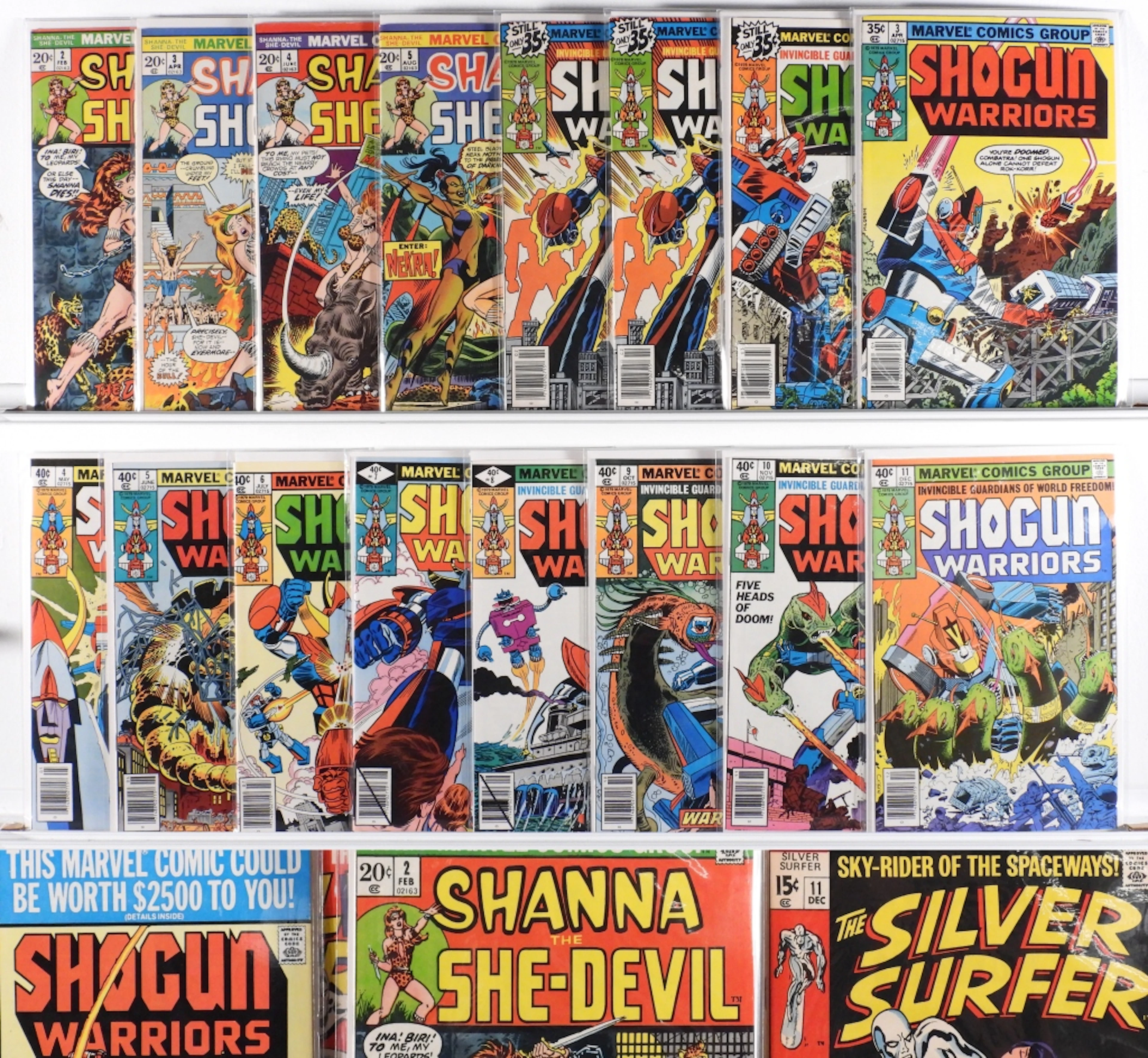 32PC Marvel Shanna Shogun Warriors Silver Surfer