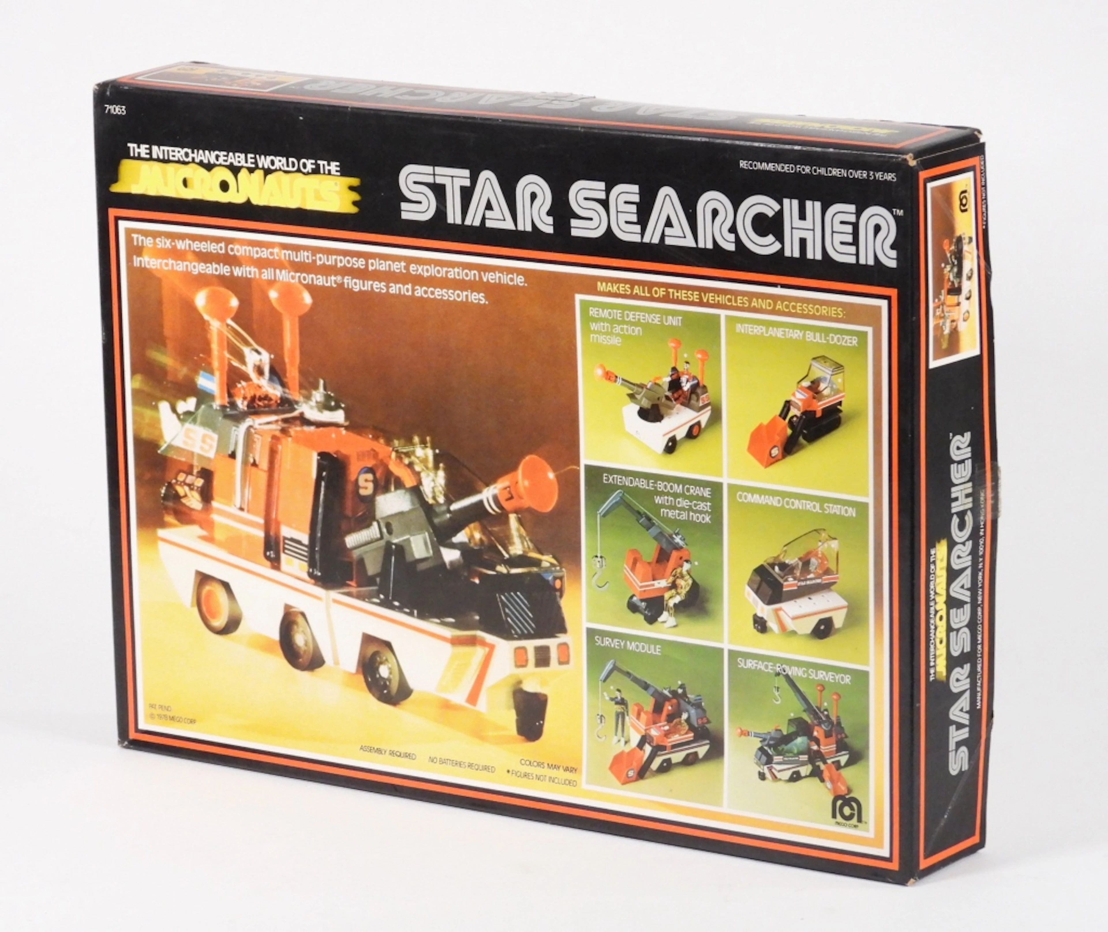 1978 Mego Micronauts Star Searcher MIB Unused