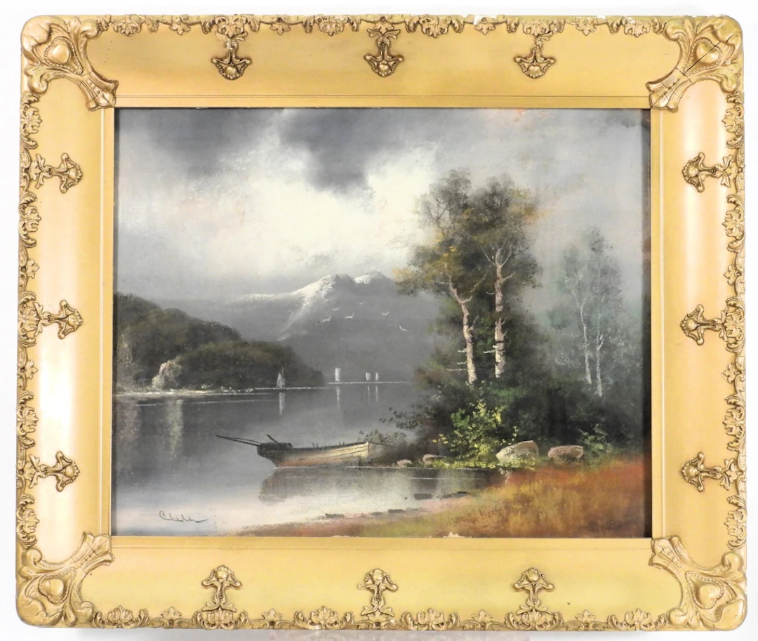 William Henry Chandler Pastel Landscape Drawing - William Henry Chandler