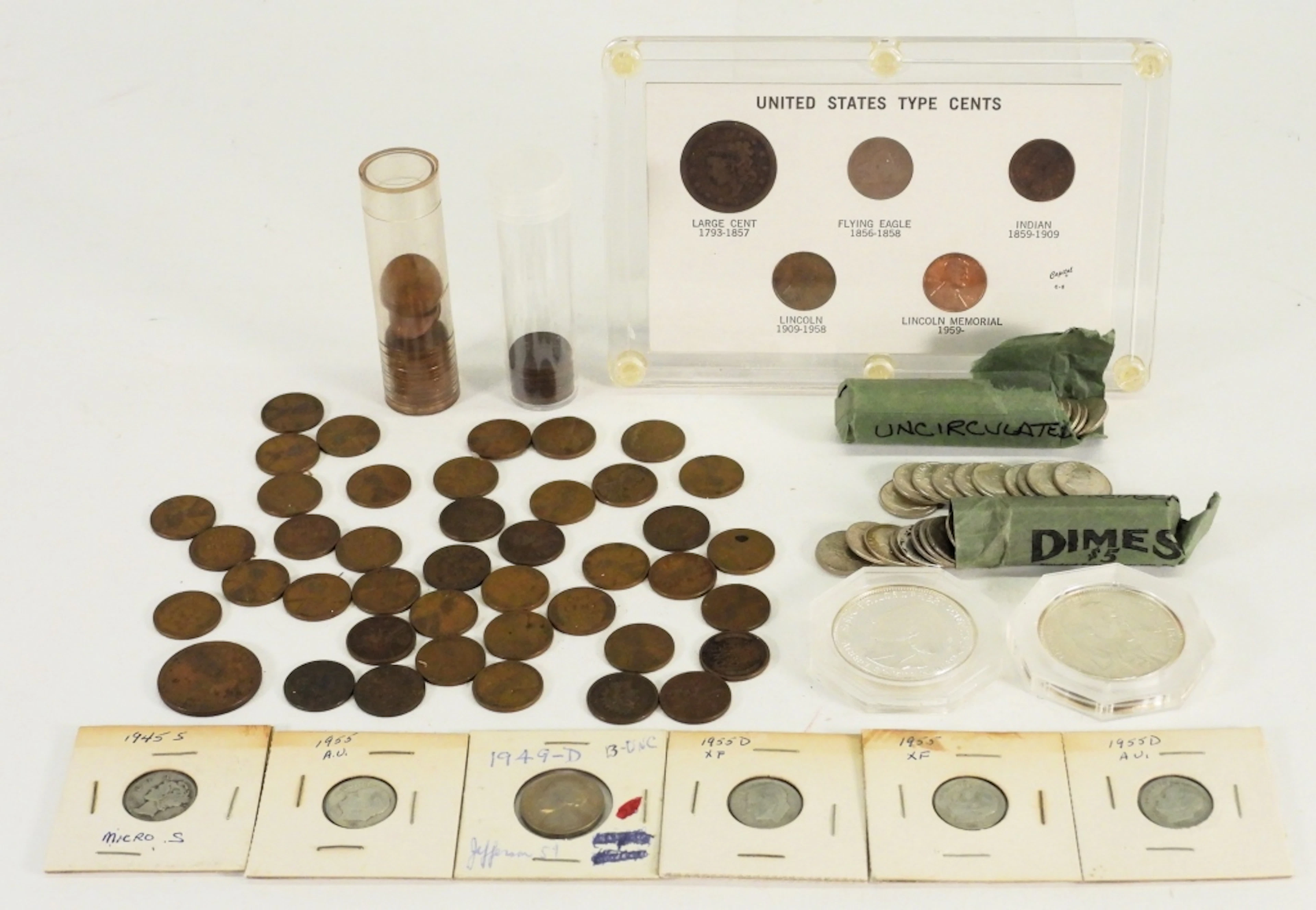 American Large Cent - Silver Coin Collection