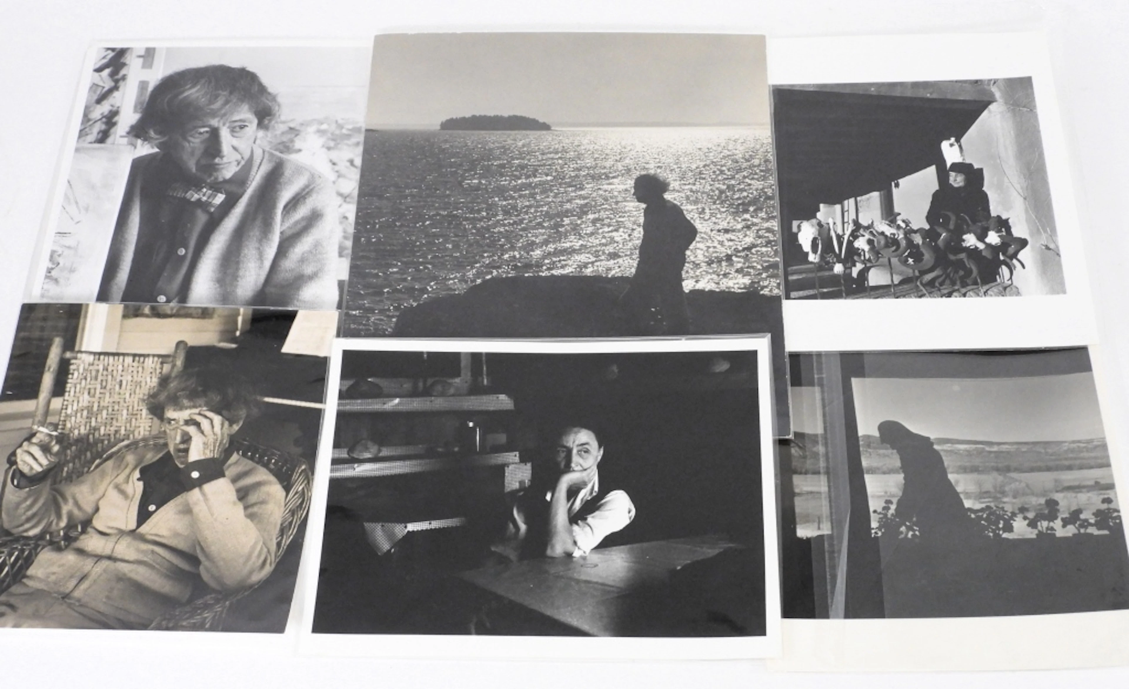 6PC George Daniell O'Keefe & Marin Photographs - George Daniell