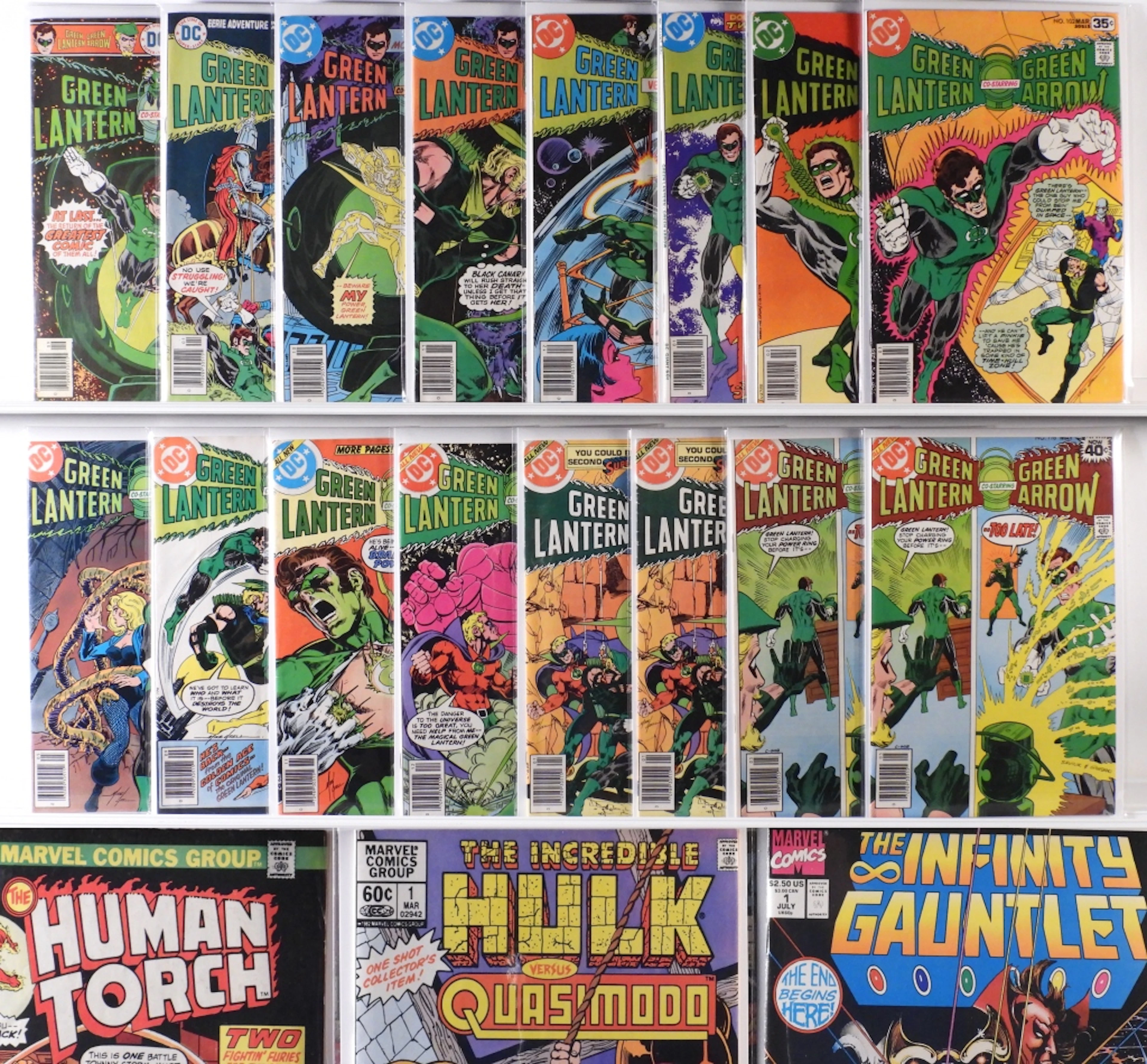 129PC DC Marvel Comics Bronze to Modern Age Key