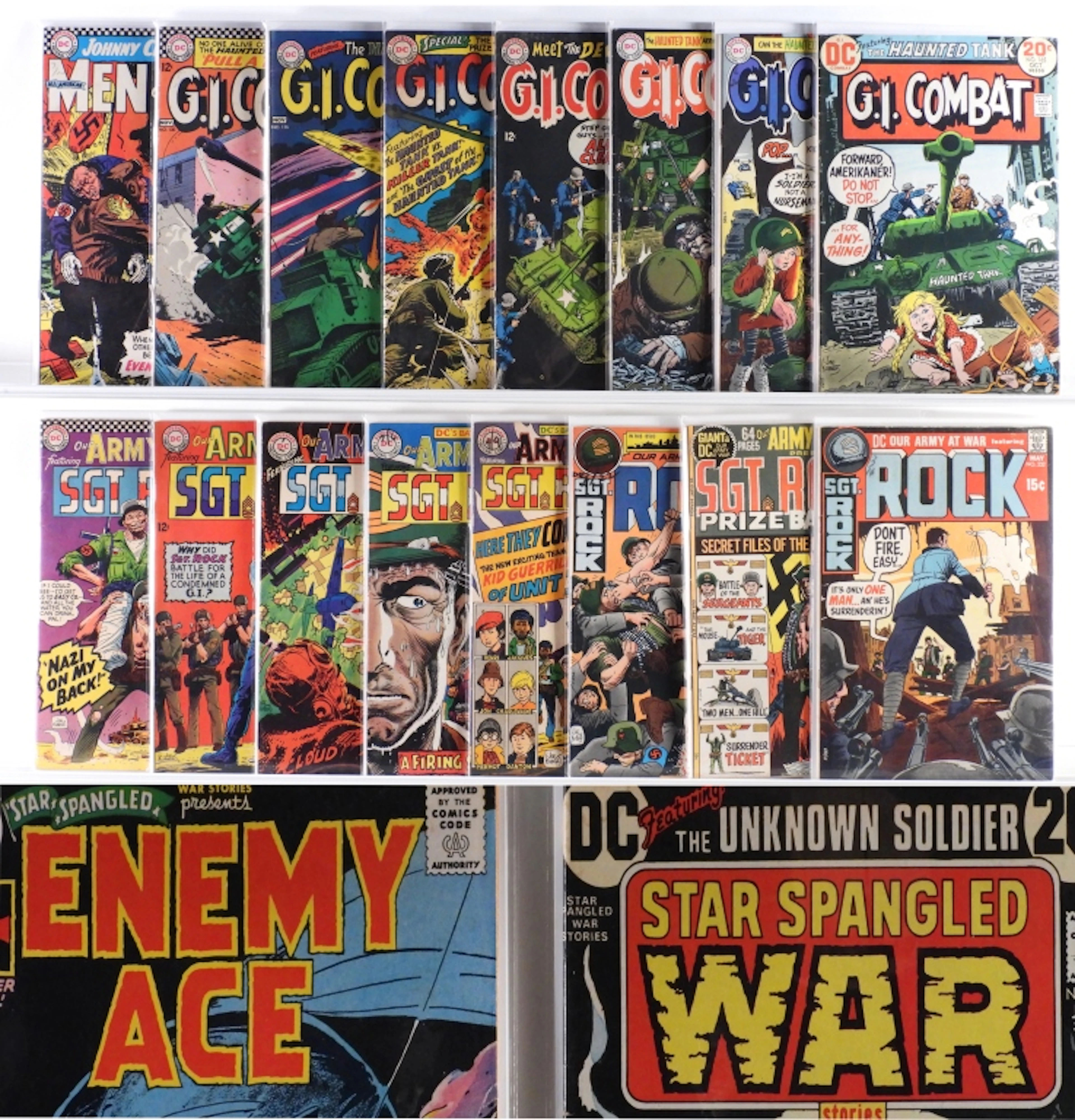 28PC DC Comics Silver Age War Group