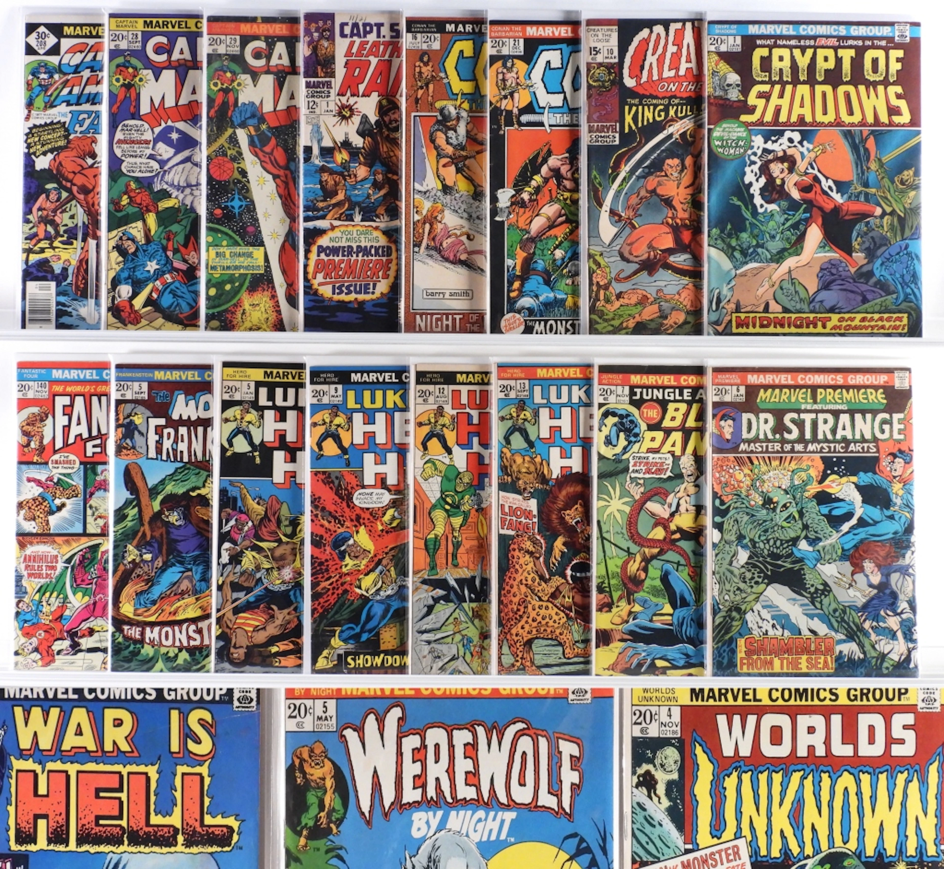 33PC Marvel Comics Bronze Age Hero Group