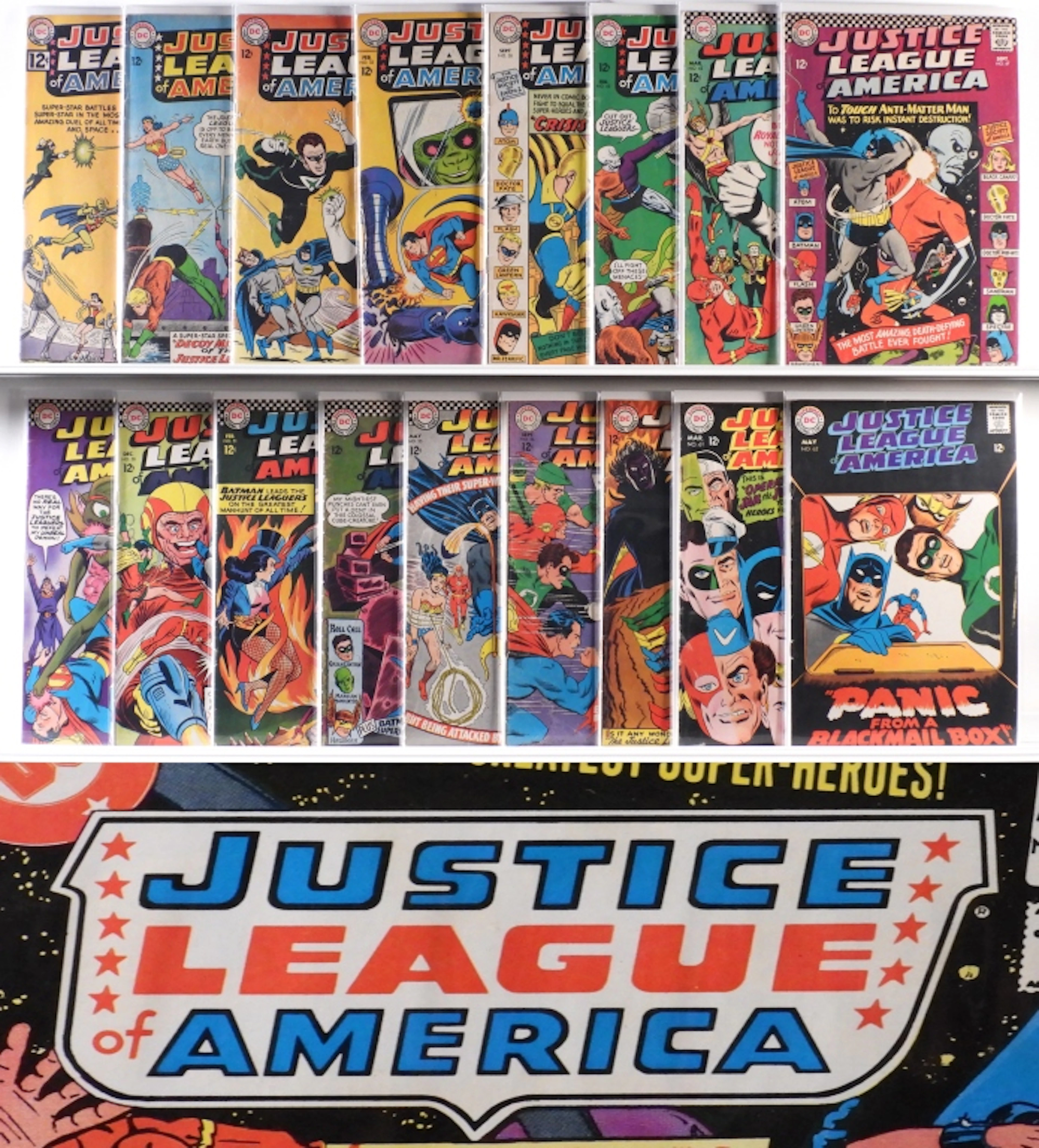 136PC DC Comics Justice League of America #13-#200