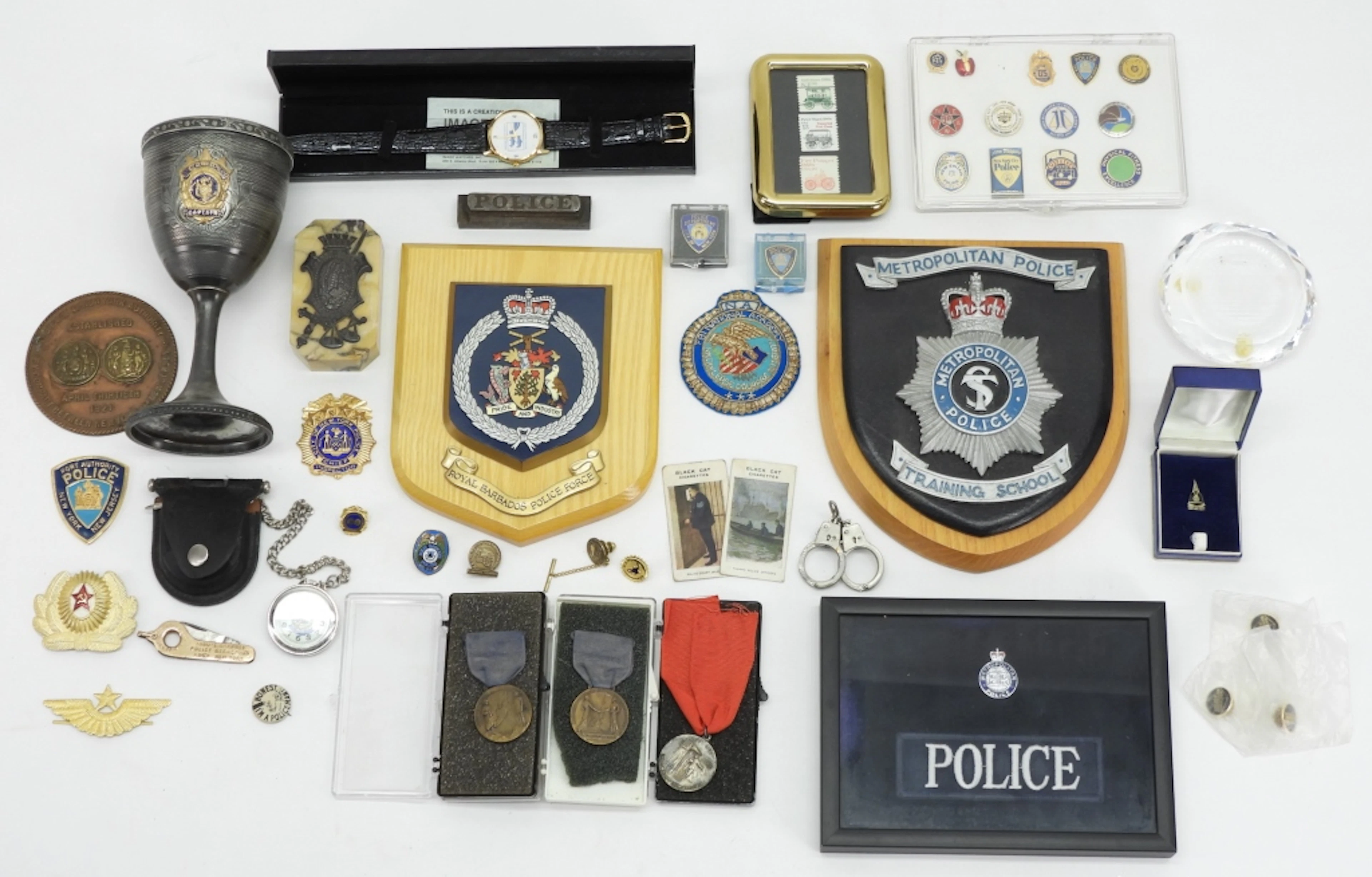 Collection of New York Police Memorabilia