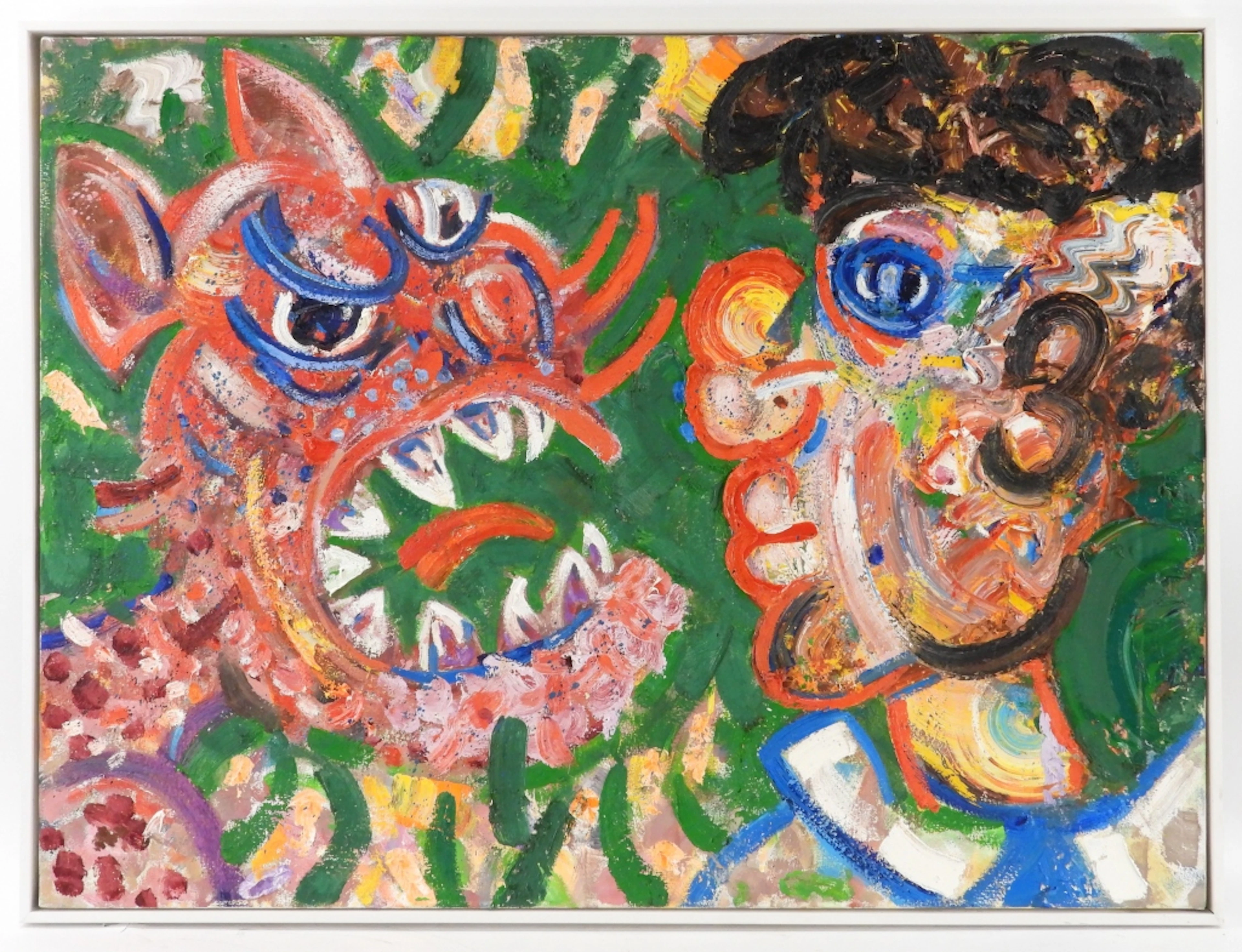 Robert Beauchamp Abstract Painting - Robert Beauchamp