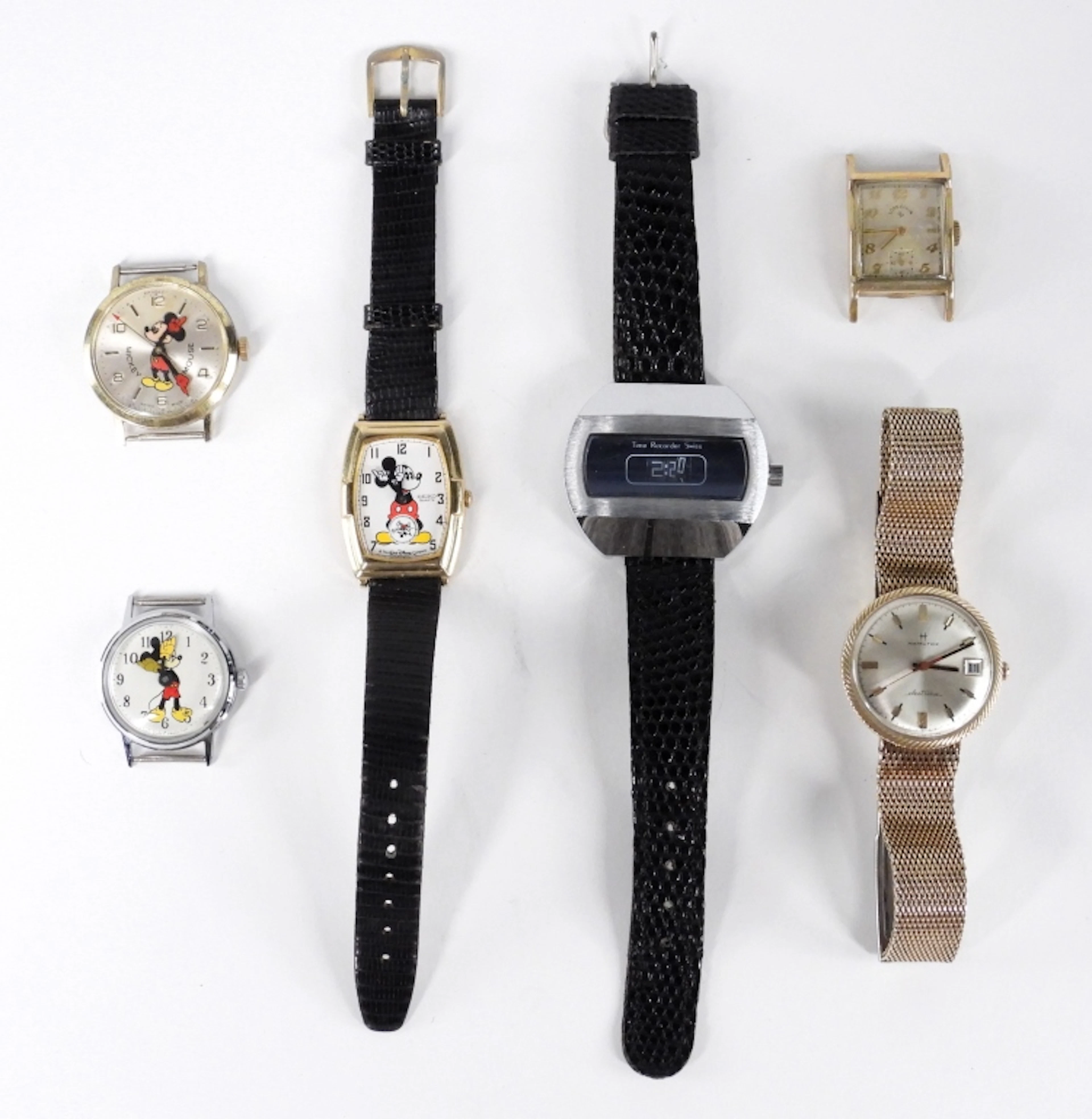 6PC Assorted Swiss & Japanese Watches
