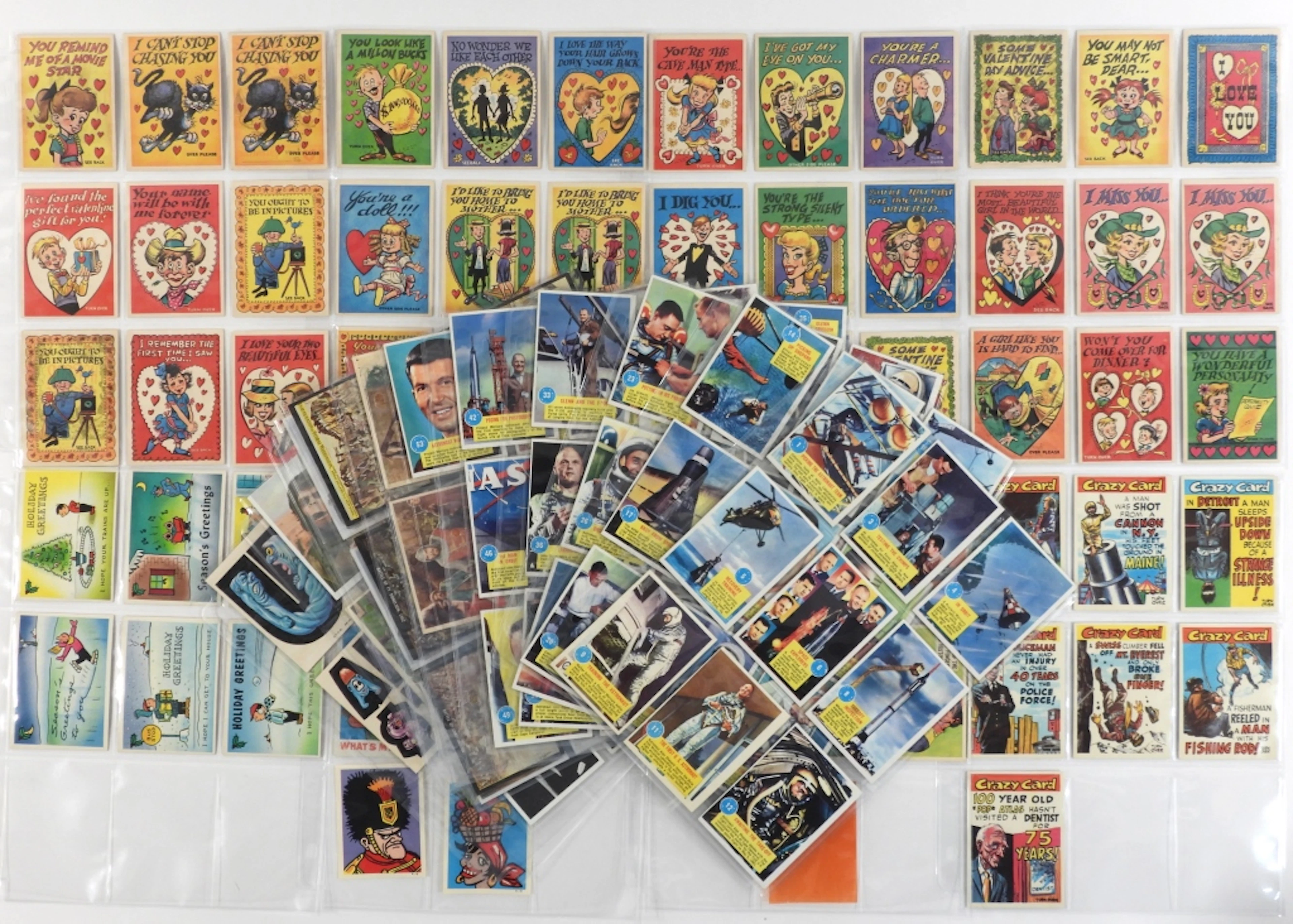 141PC 1950's to 1960's Mixed Non-Sport Card Group
