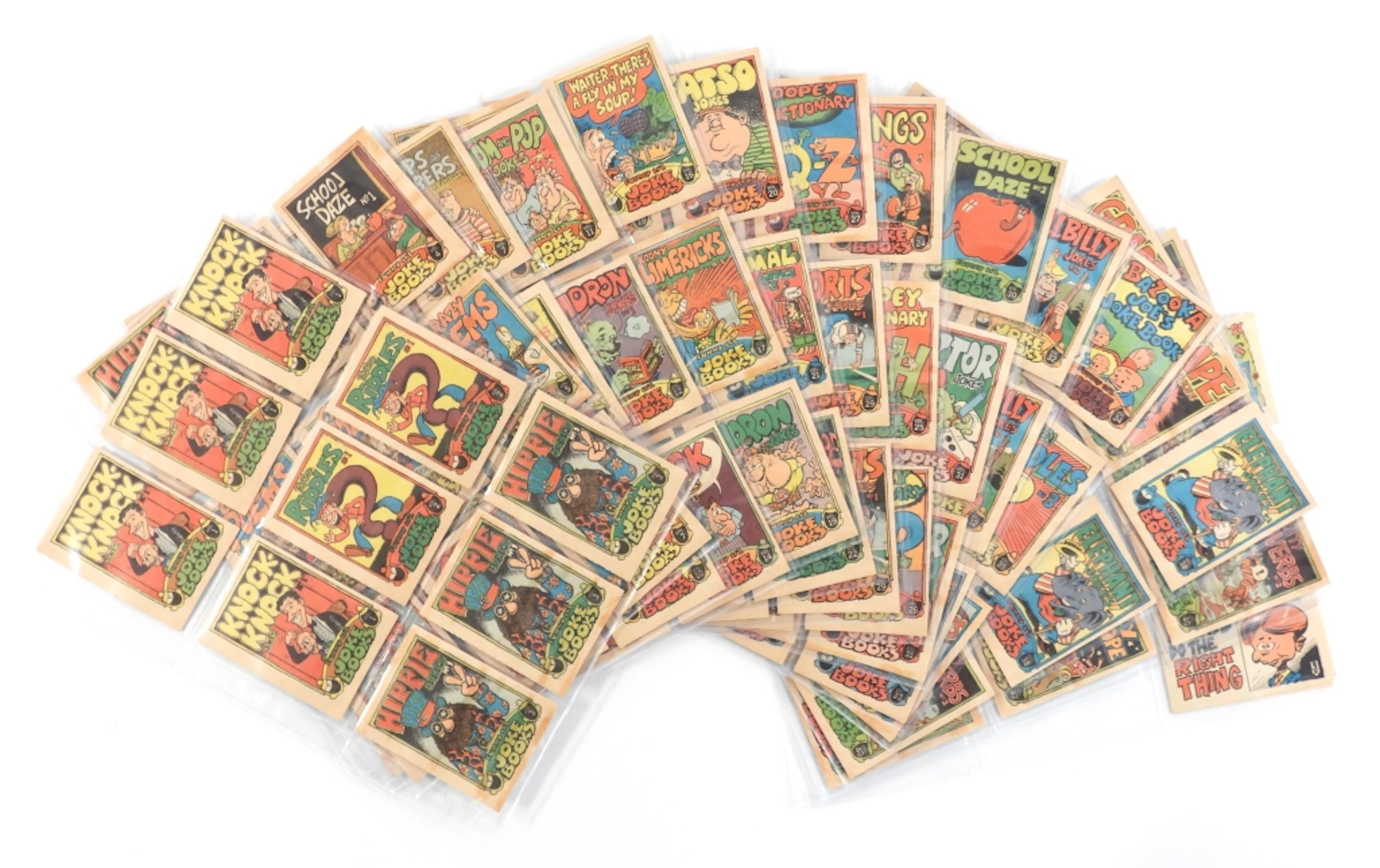 1970 Topps Funny Lil Joke Books & 1967 Nasty Notes