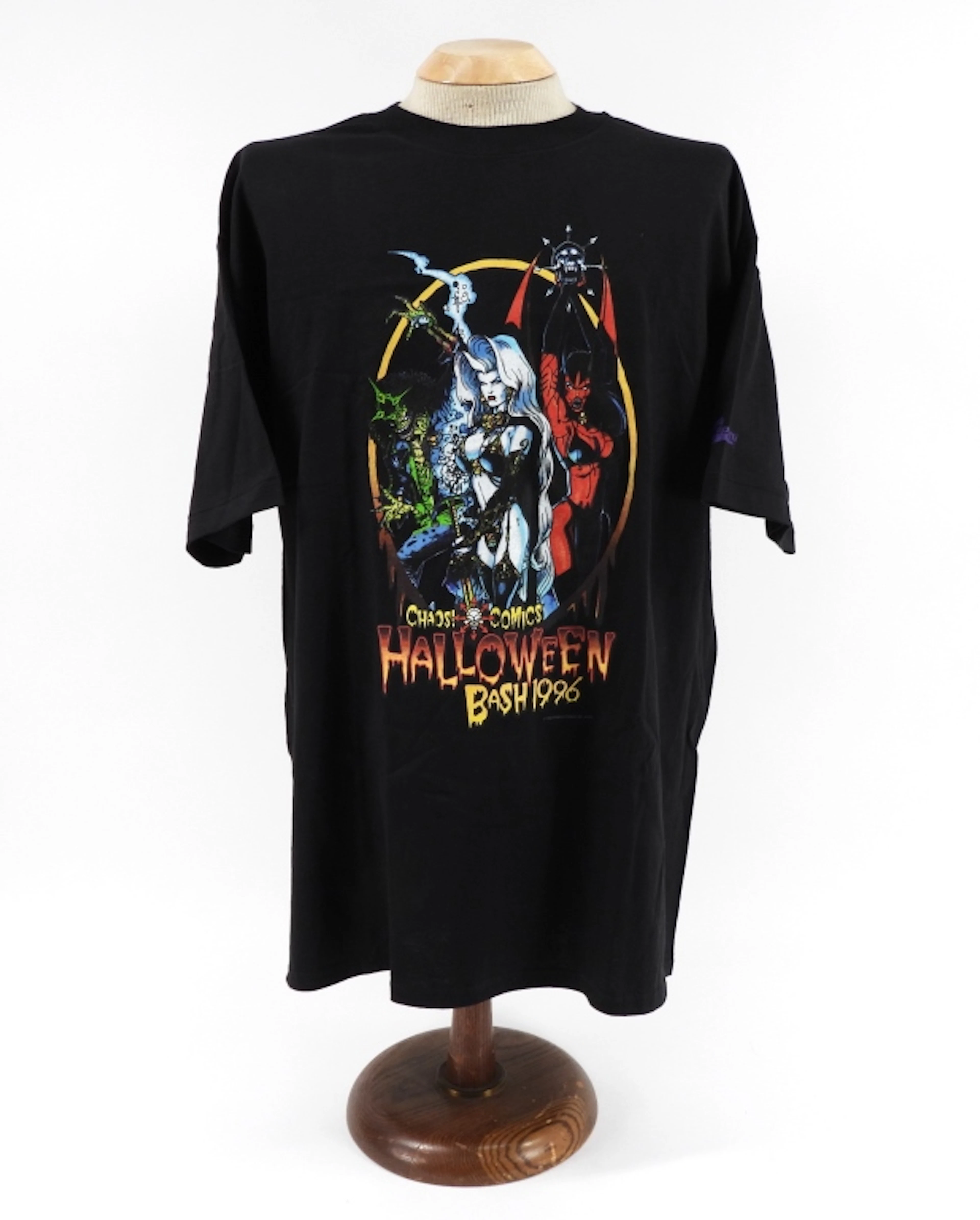 1996 Chaos Comics Halloween Single Stitch T-Shirt