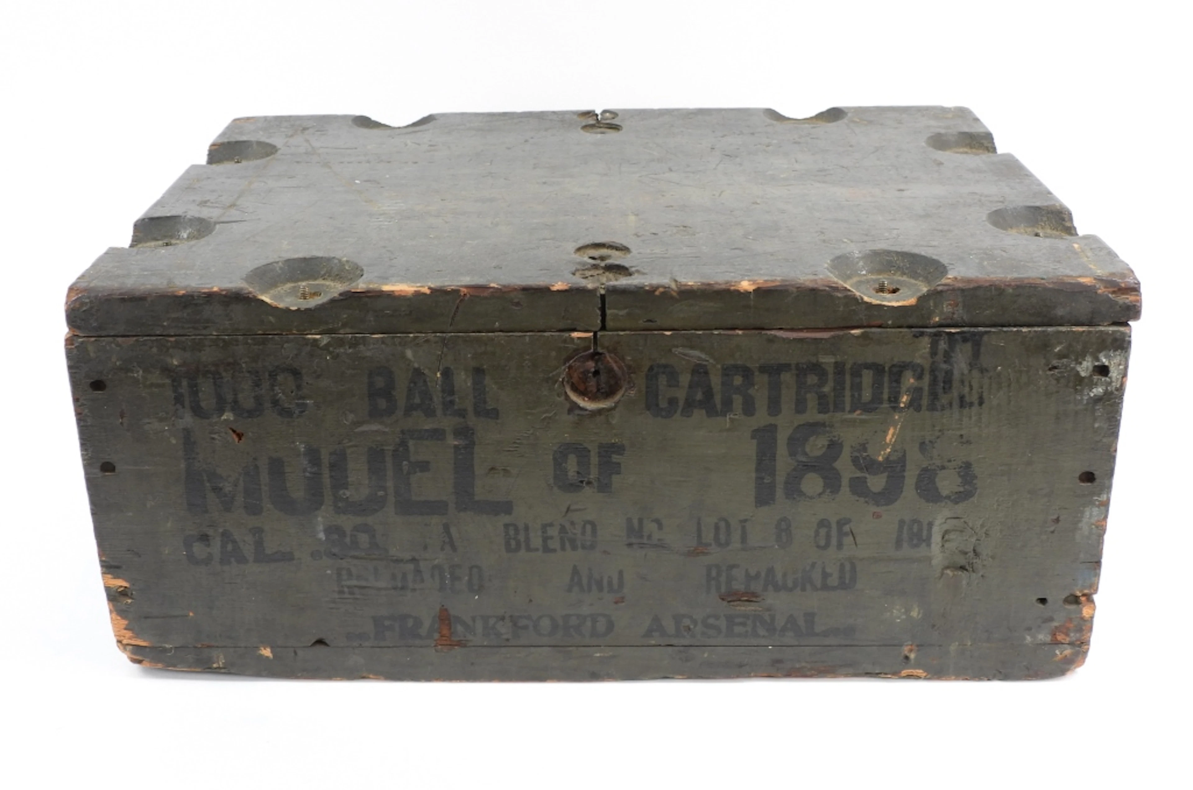 U.S. Model of 1898 Krag-Jorgensen Ammunition Crate