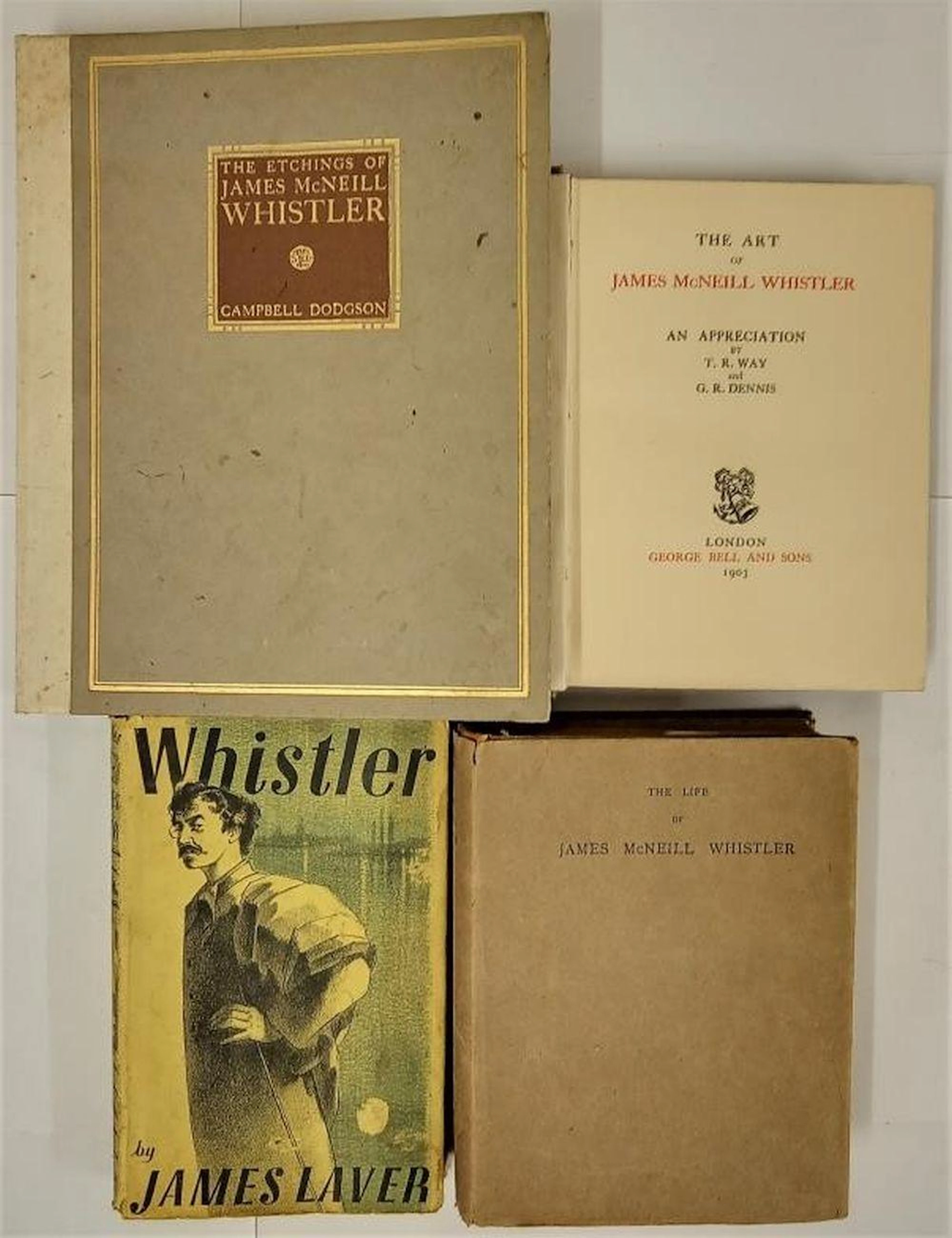 James Whistler Interest; The Life of James McNeill Whistler by J Pennell; T