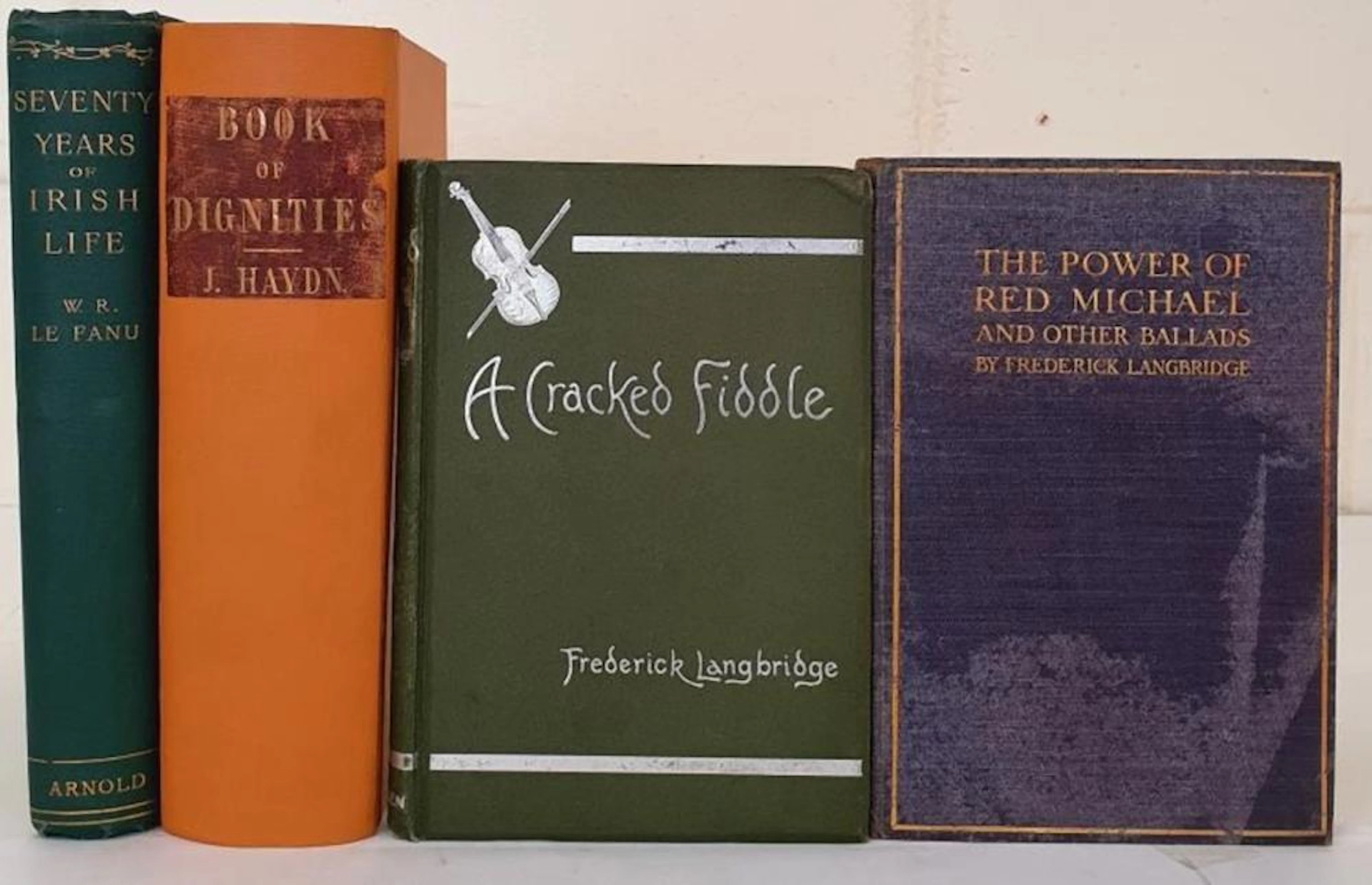 The Power of Red Michael and other Ballads by frederick Langbridge,1909; Se