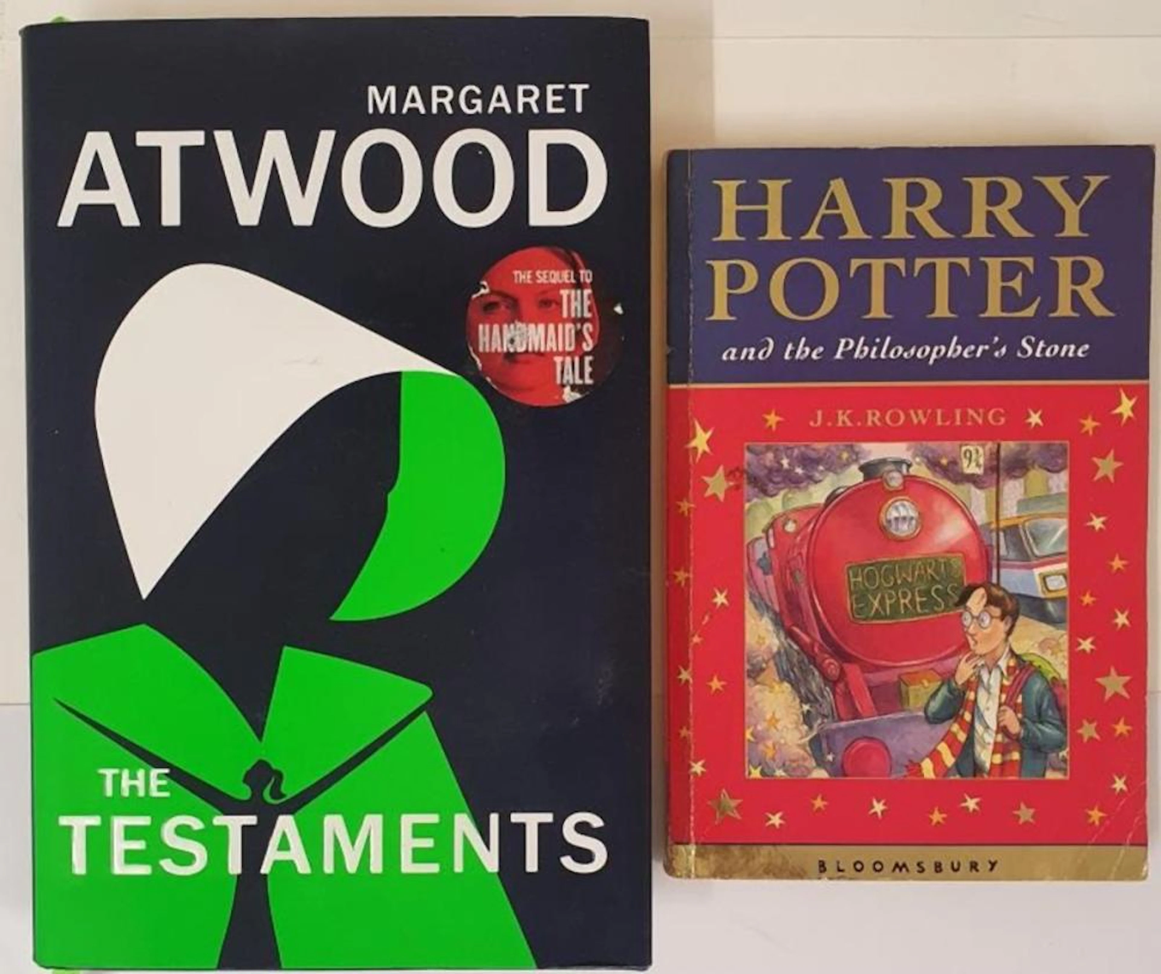 Harry Potter and the Philosopher?s Stone, J K Rowling, 2001, Bloomsbury, 1s