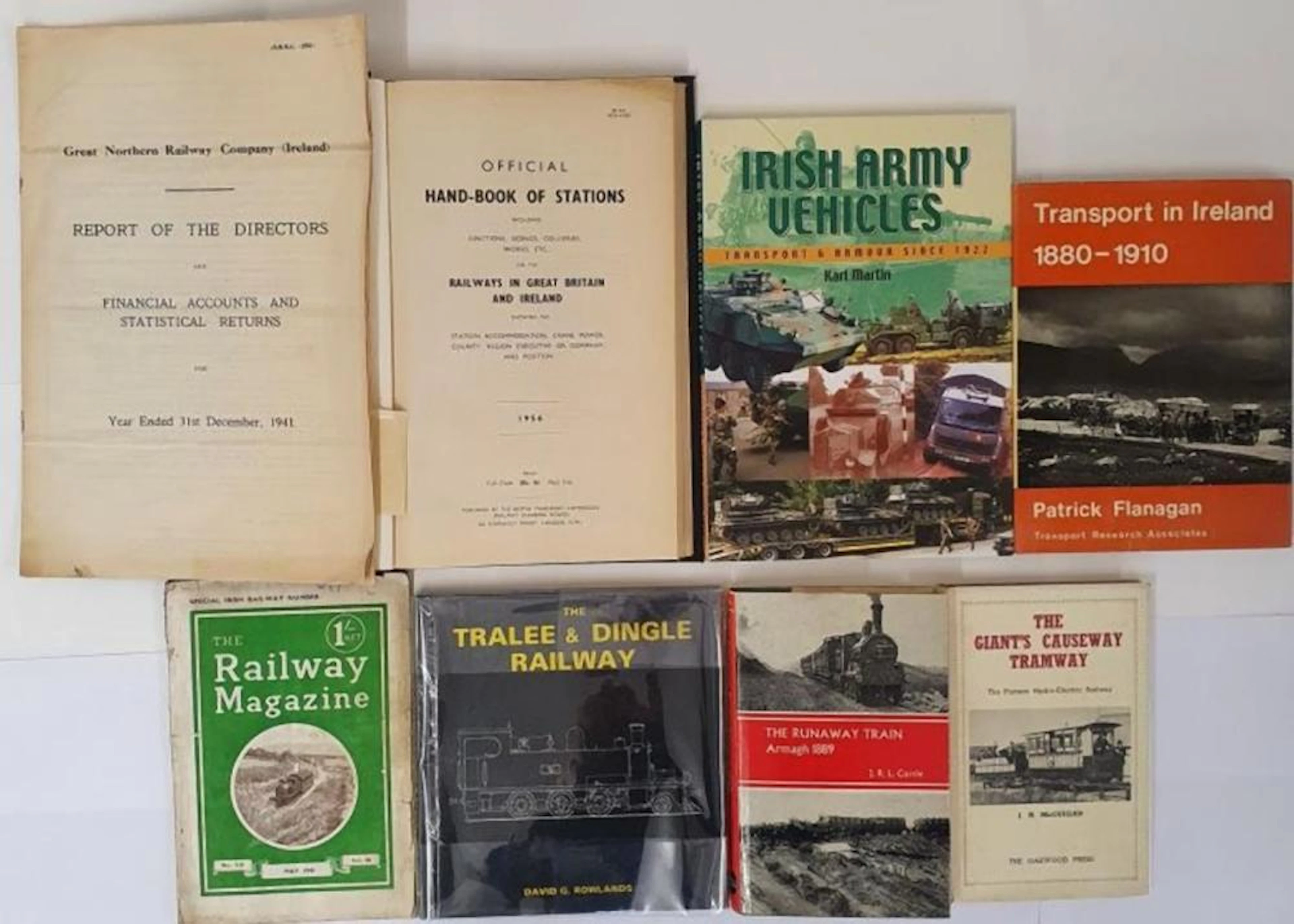 Irish Railways: The Tralee and Dingle Railway by David Rowlands; The Giants