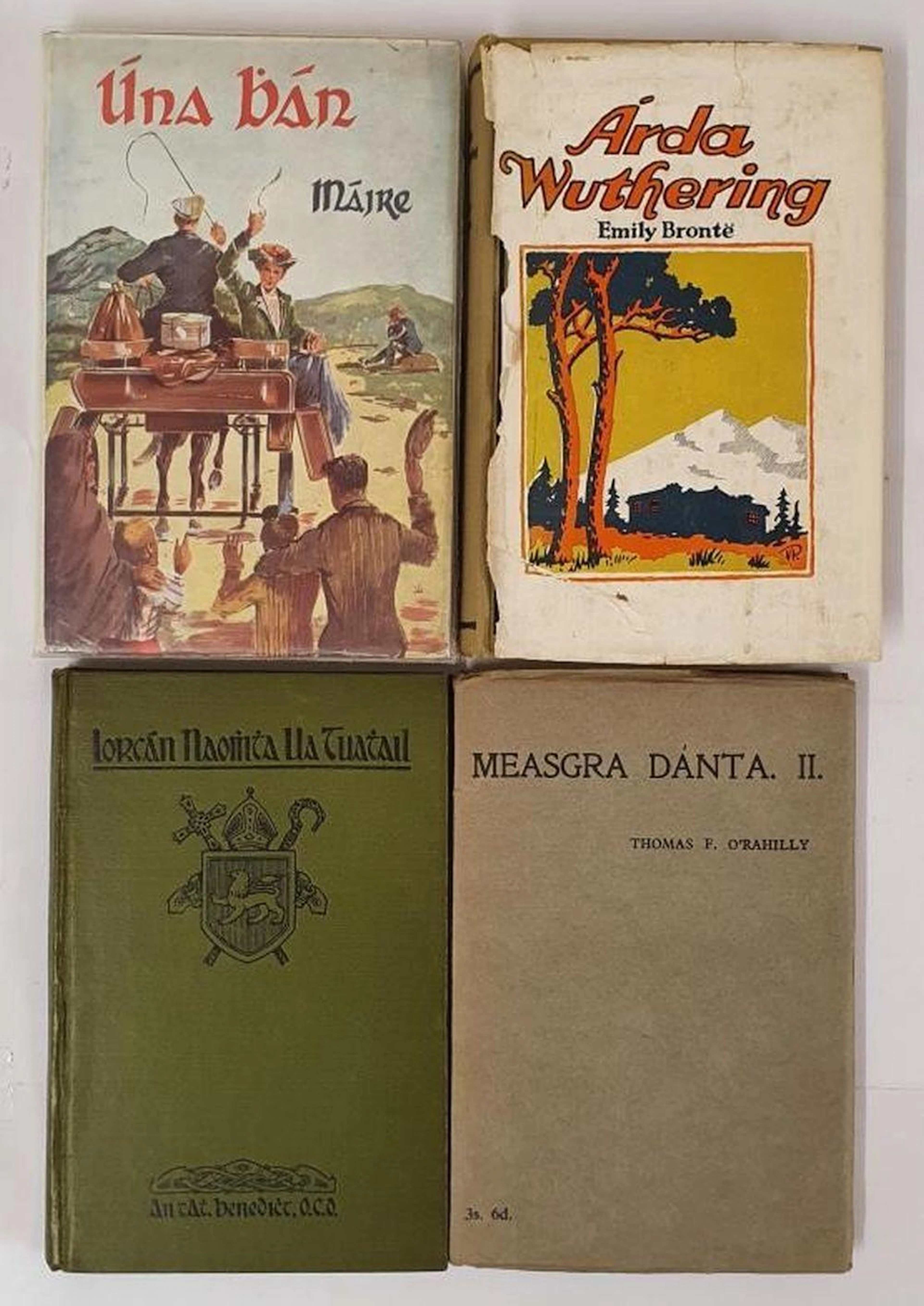 Irish Gaelic Titles; Árda Wuthering by Emily Bronte