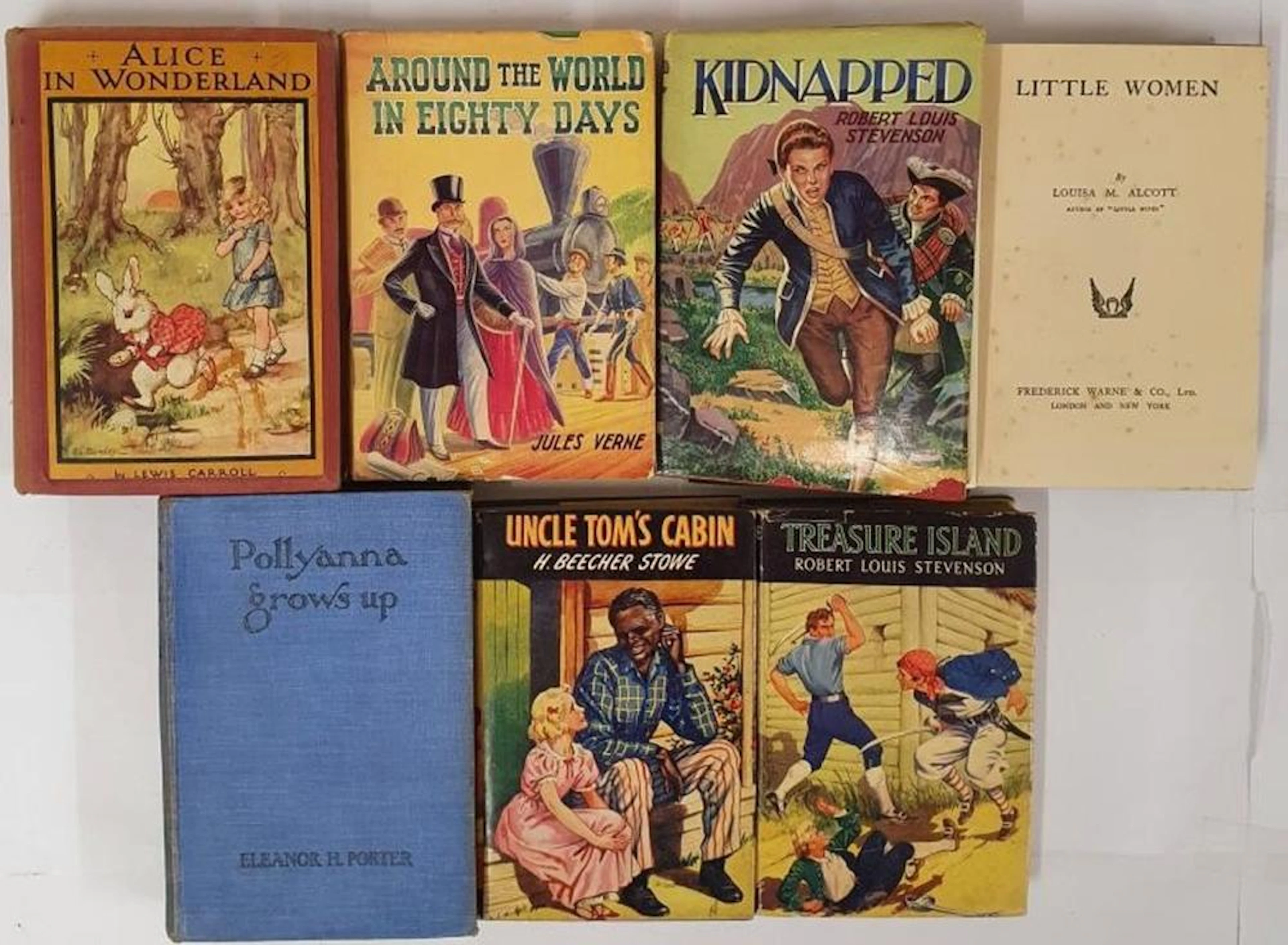 Around the World in Eighty Days by Jules Verne; Uncle...