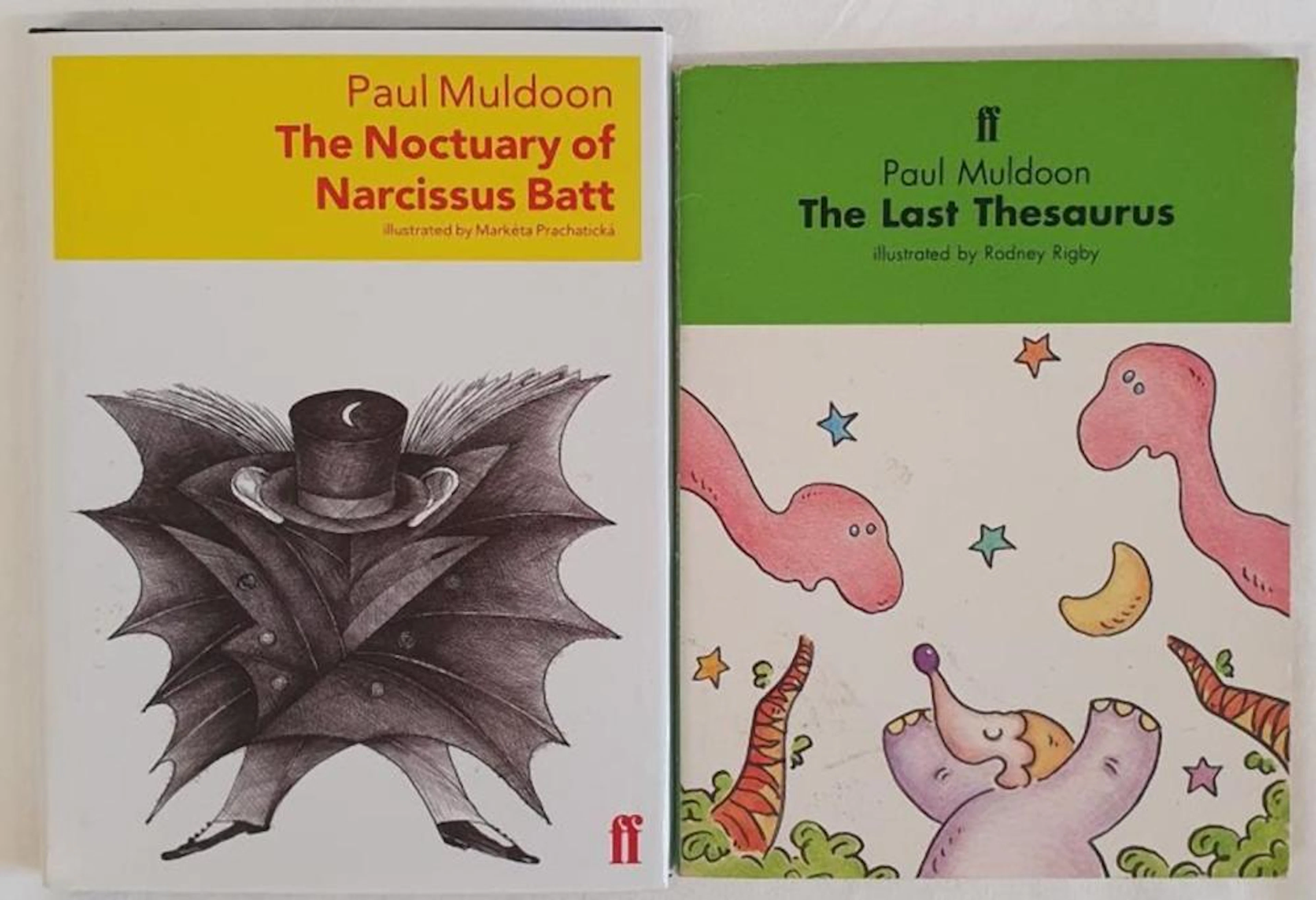 Paul Muldoon; The Last Thesaurus, SIGNED first edition, PB, first print, Fa