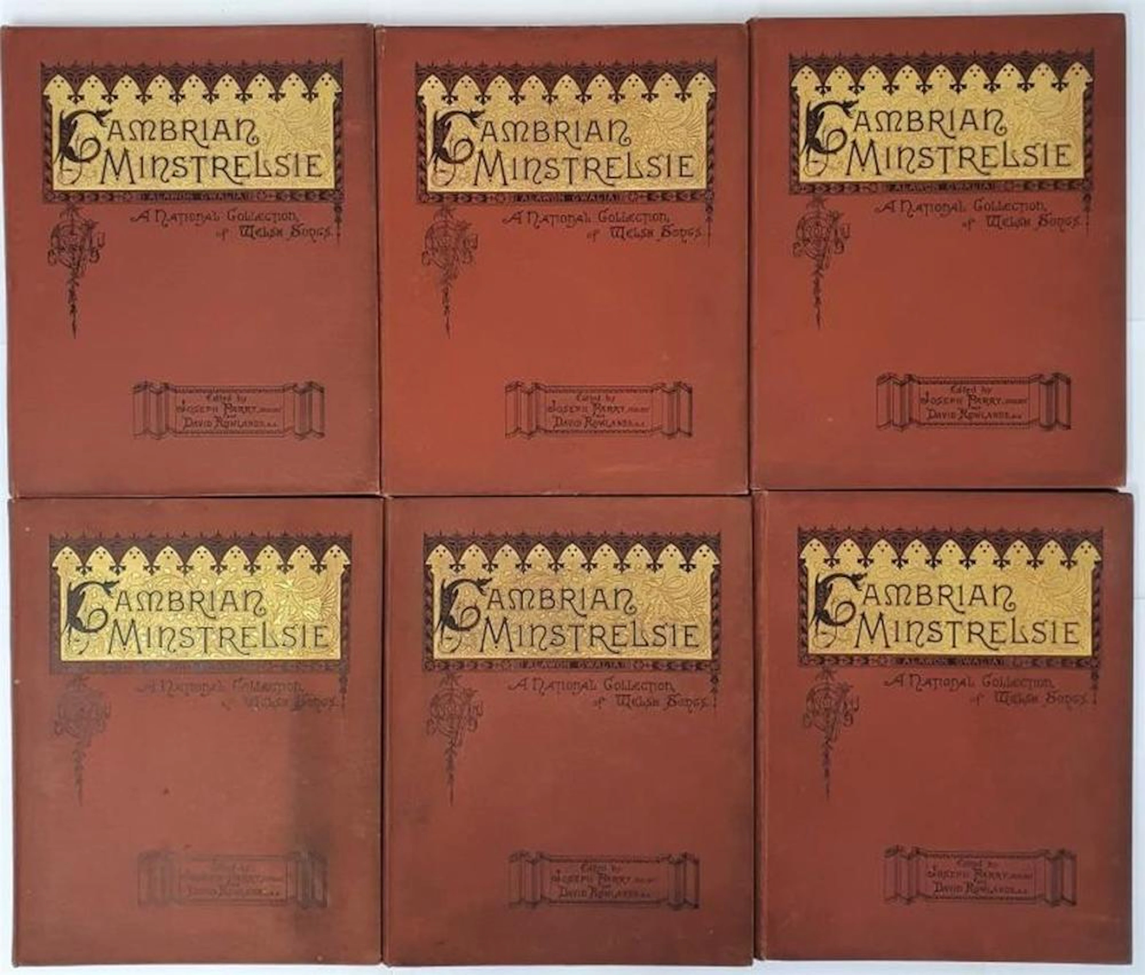Cambrian Minstrelsie a National Collection of Welsh Songs...