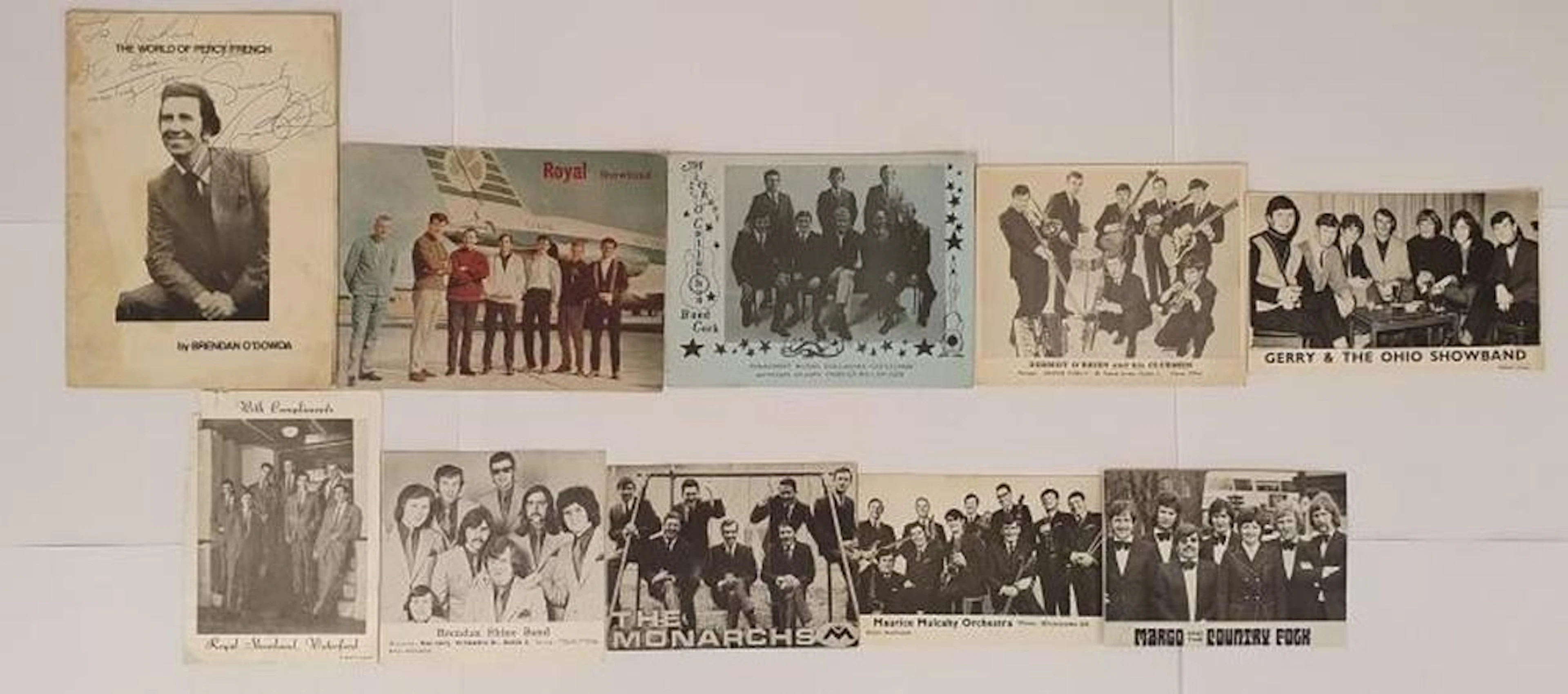 Collection of Irish Showband interest
