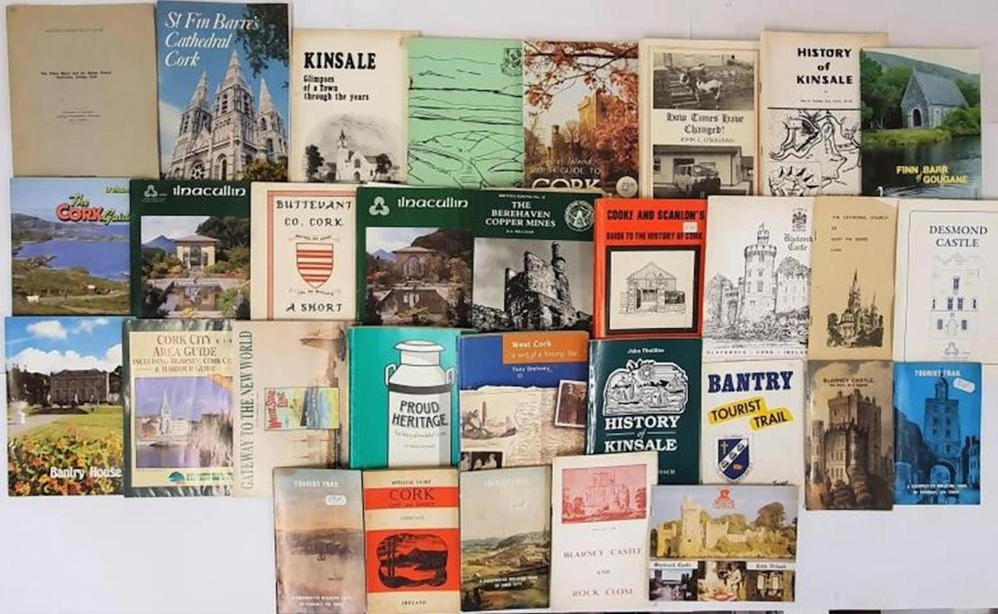 Cork Interest X 30; Books/Booklets such as History of...