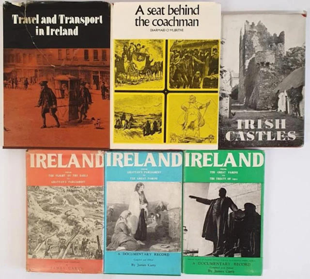 A Seat Behind The Coachman by Diarmuid O Muirithe, dj, 1972; Irish Castles