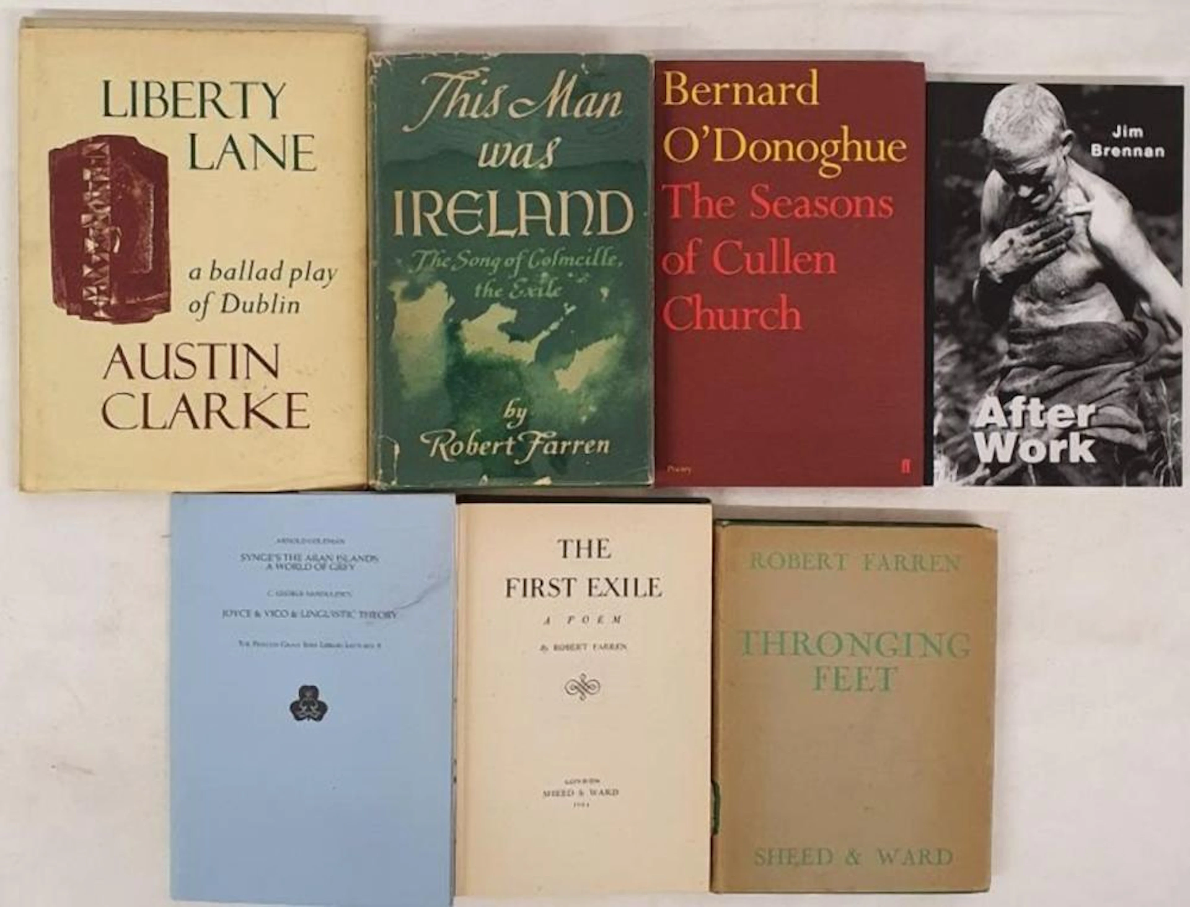 Austin Clarke, Liberty Lane, Dolmen, 1978, ltd ed of 500 copies; mint copy