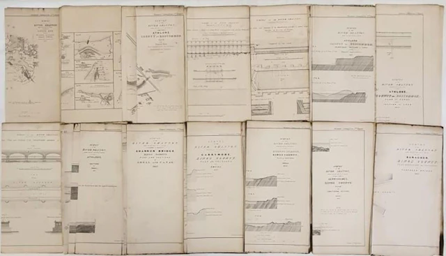Survey of the River Shannon. Shannon Commissioners. 1837. Lough Ree Sailing