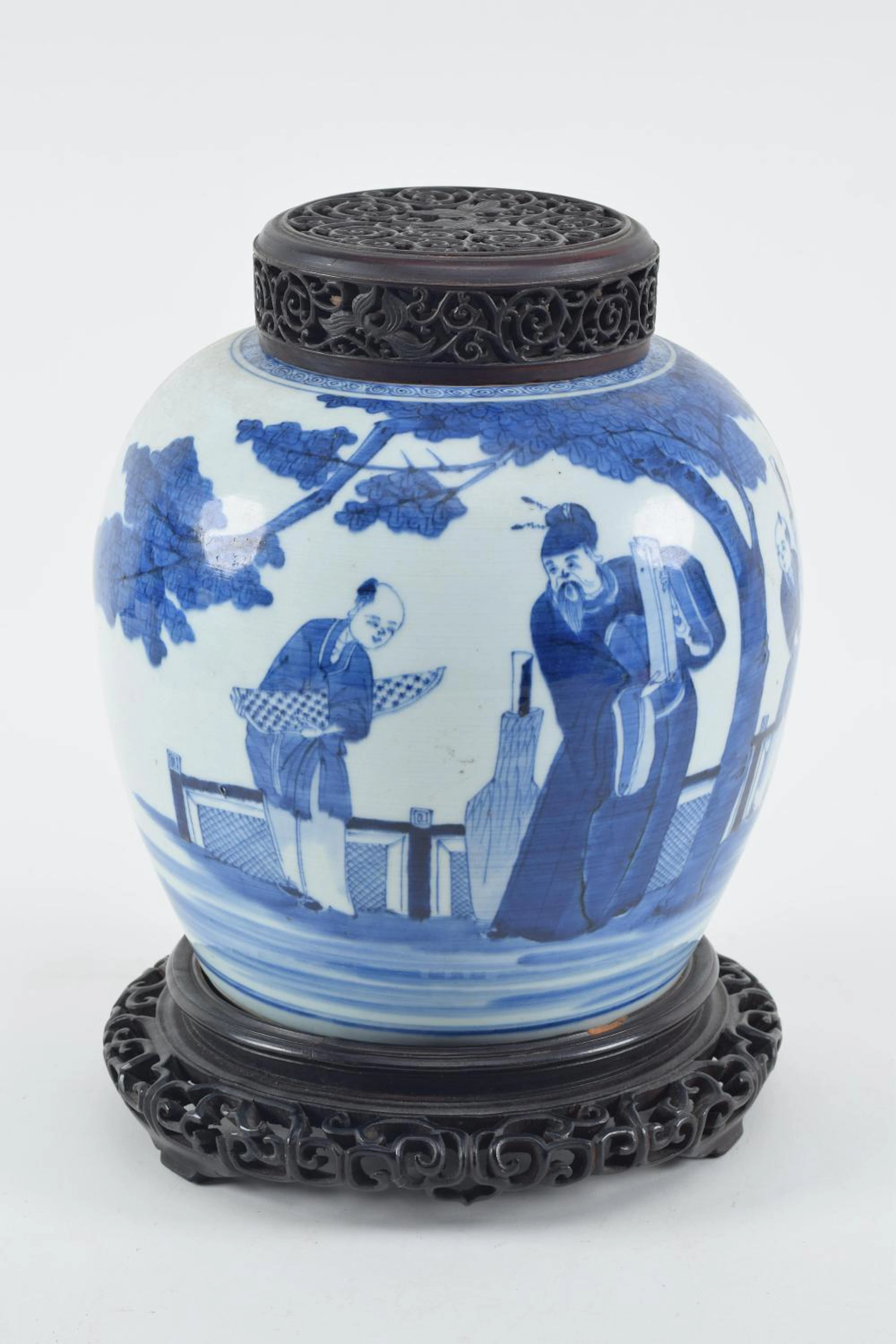 Porcelain jar
