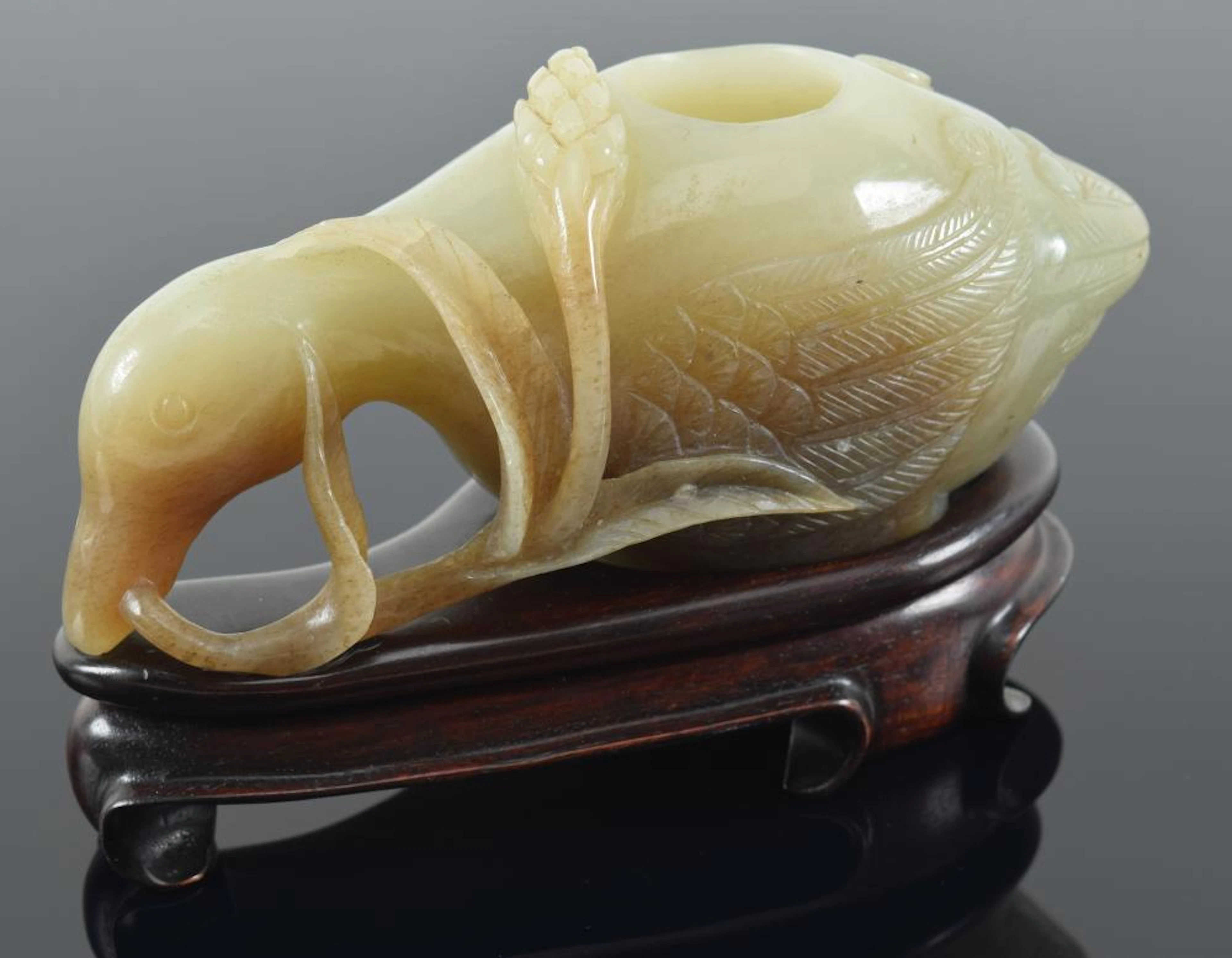 Jade carving