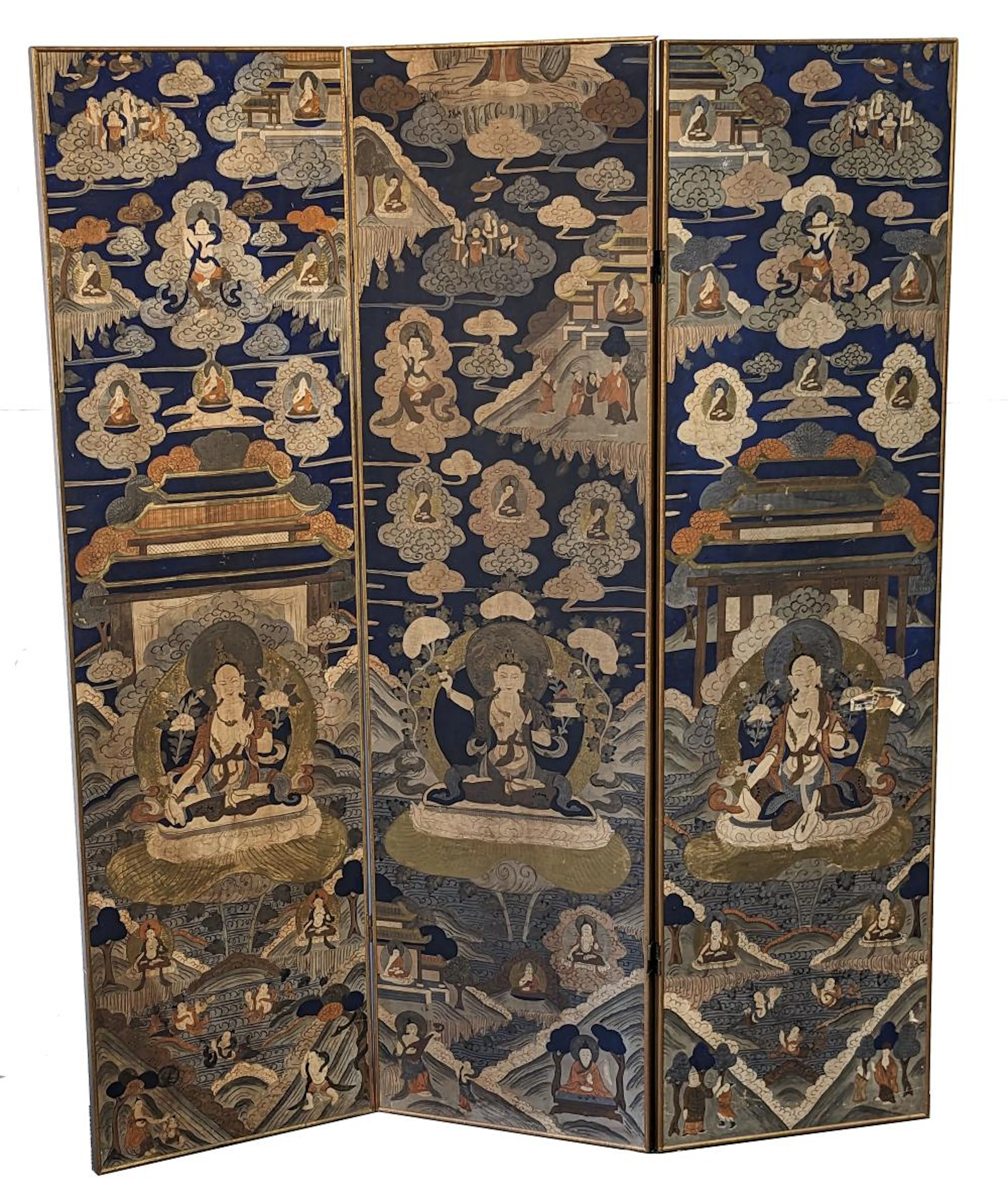 Buddhist icon fragments
