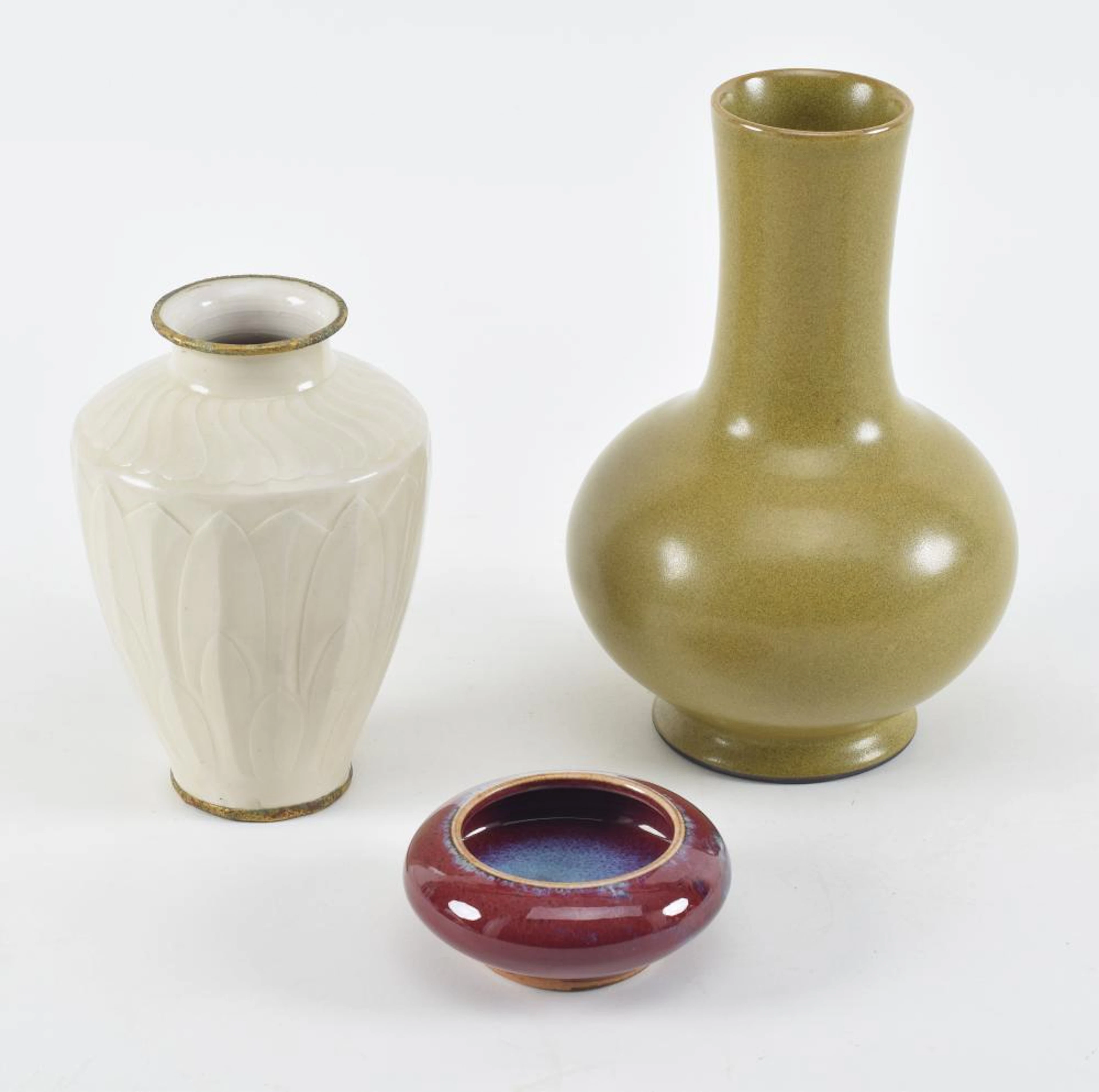 3 porcelains