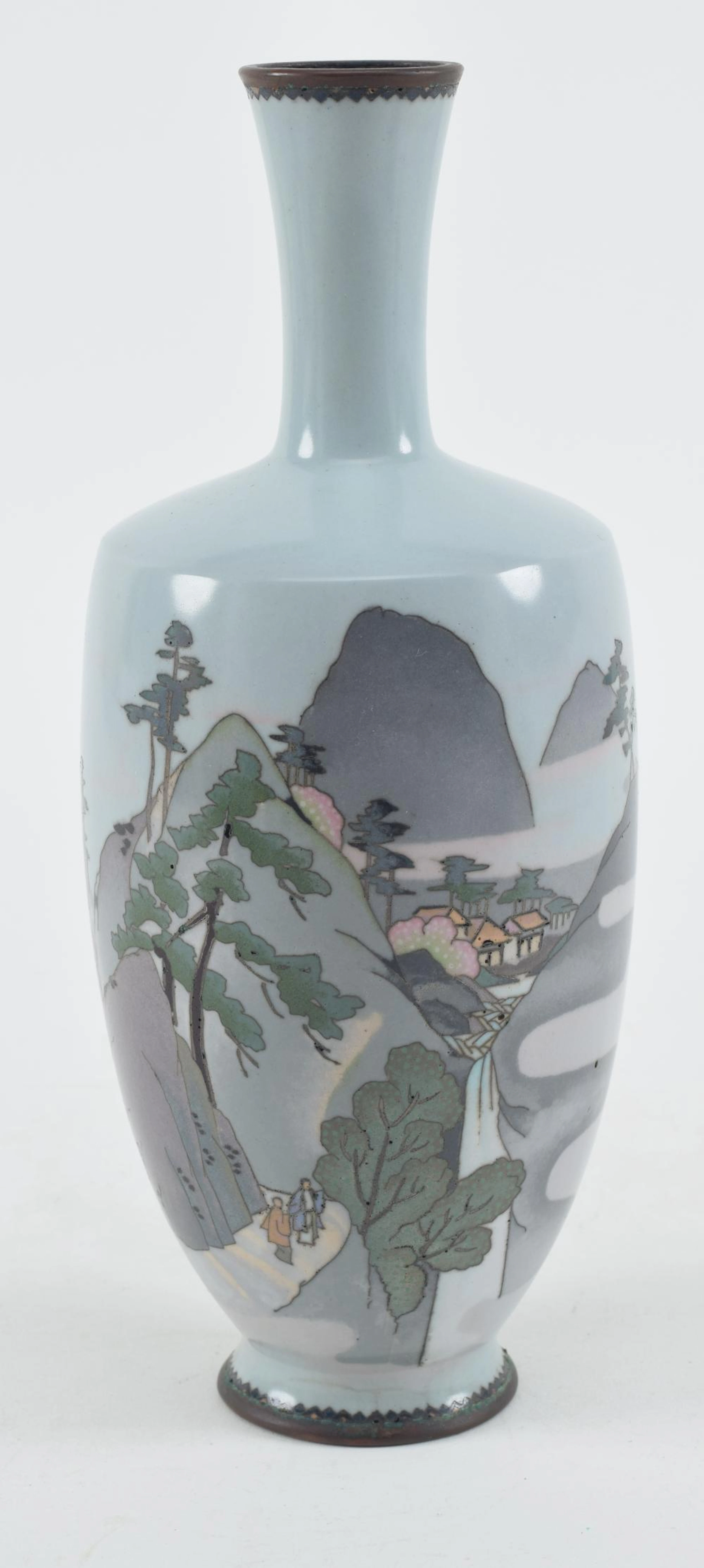 Cloisonne vase