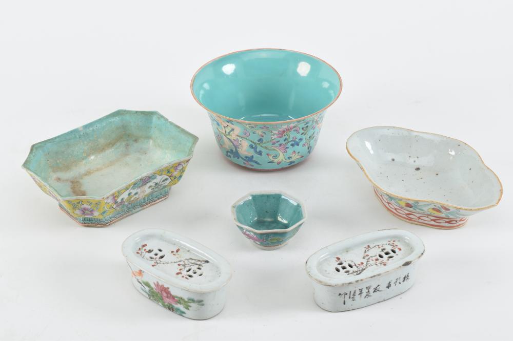 6 porcelains
