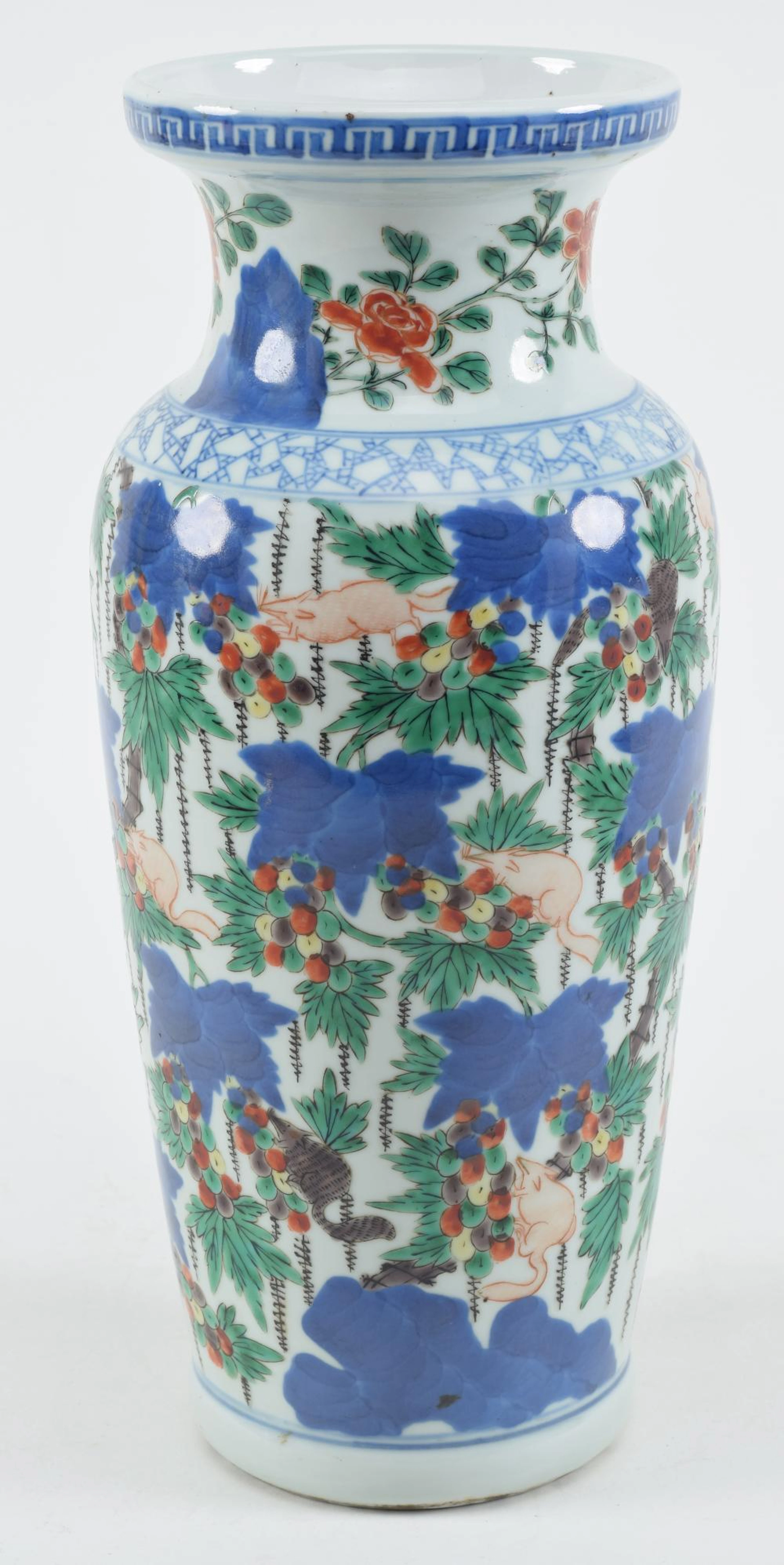18th/19th century Chinese transitional style porcelain...