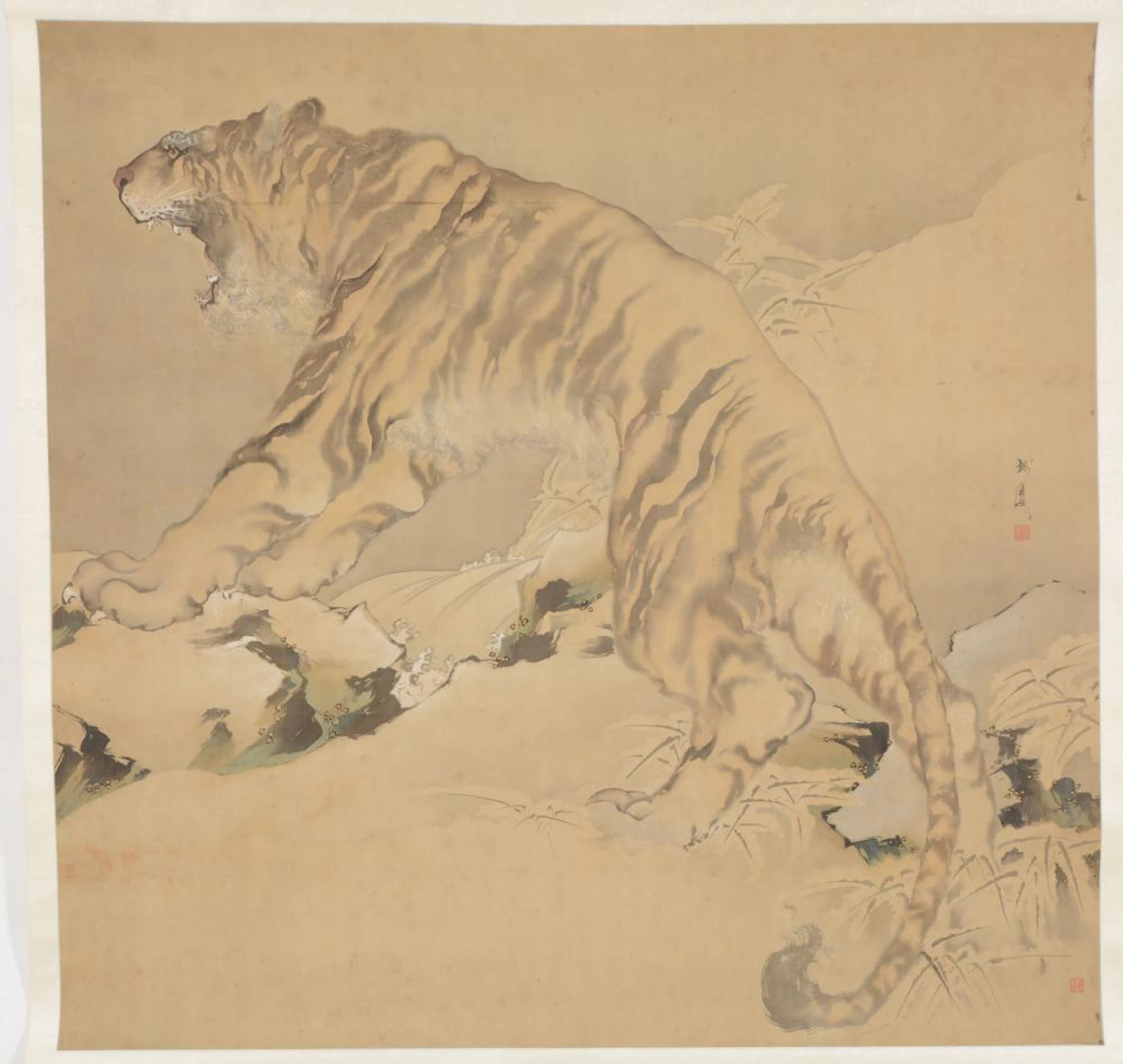Hanging scroll