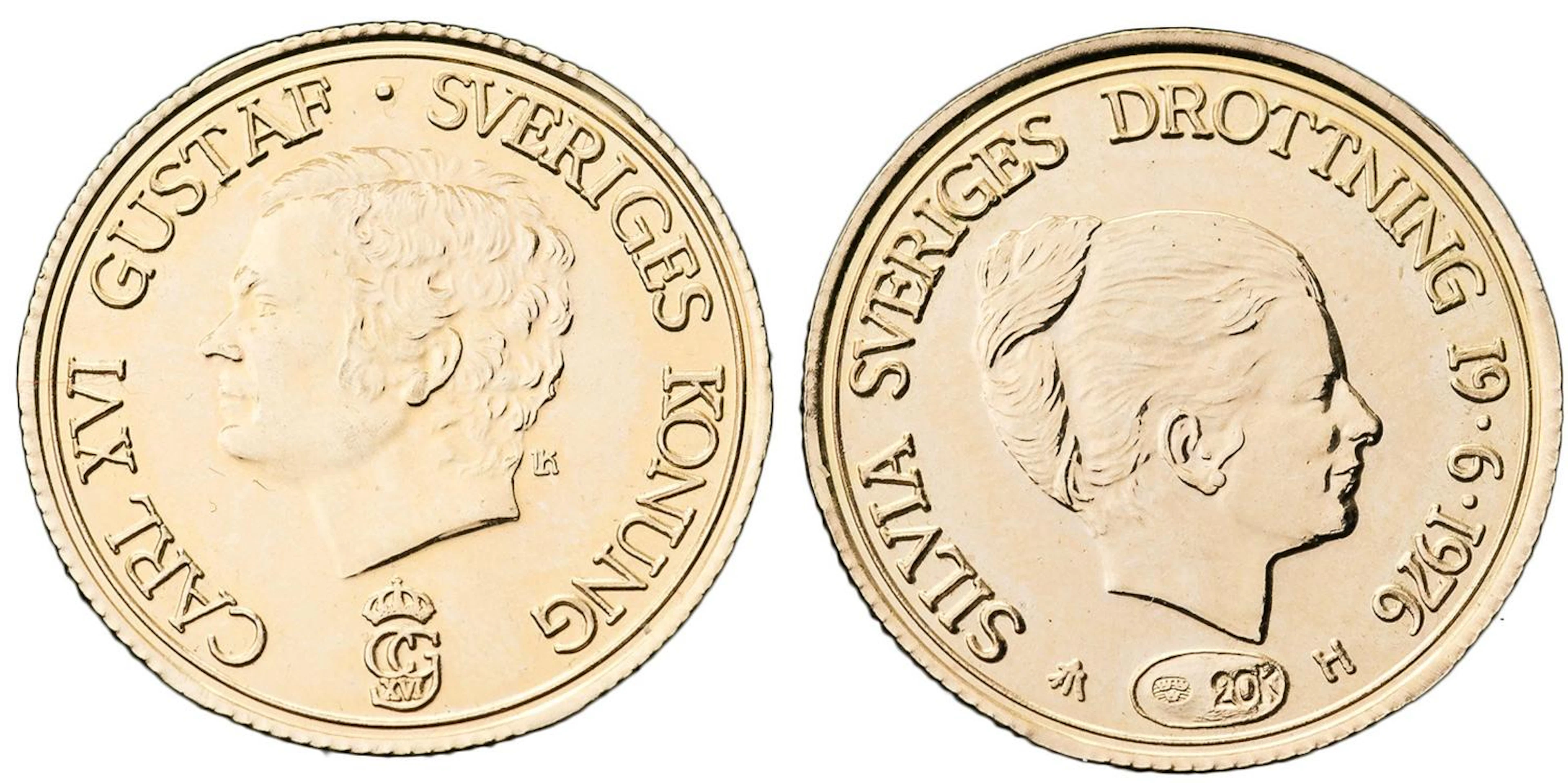 CARL XVI GUSTAF (1973-): Bröllopet 1976