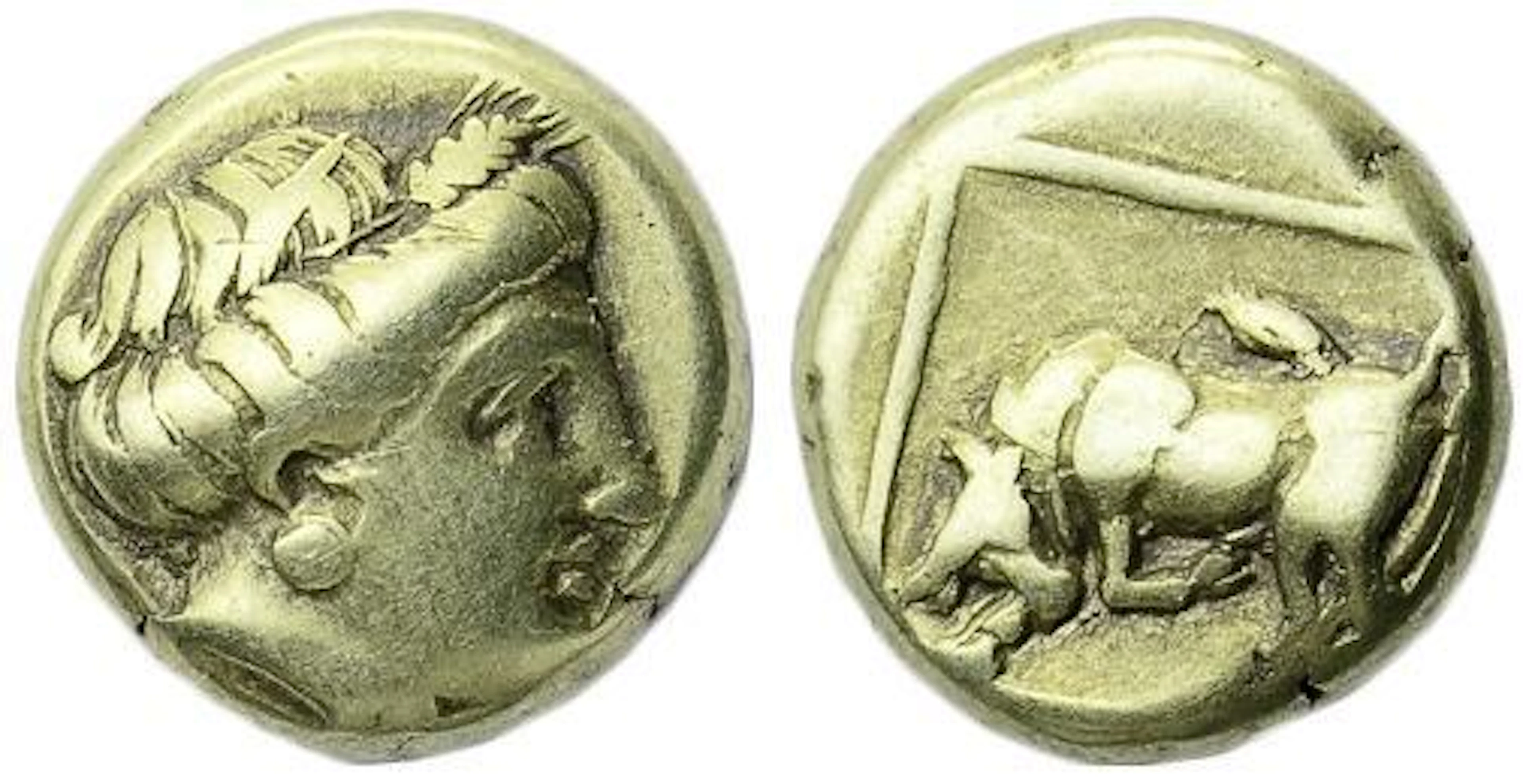 ANTIQUE COINS - GREEK COINS : LESBOS