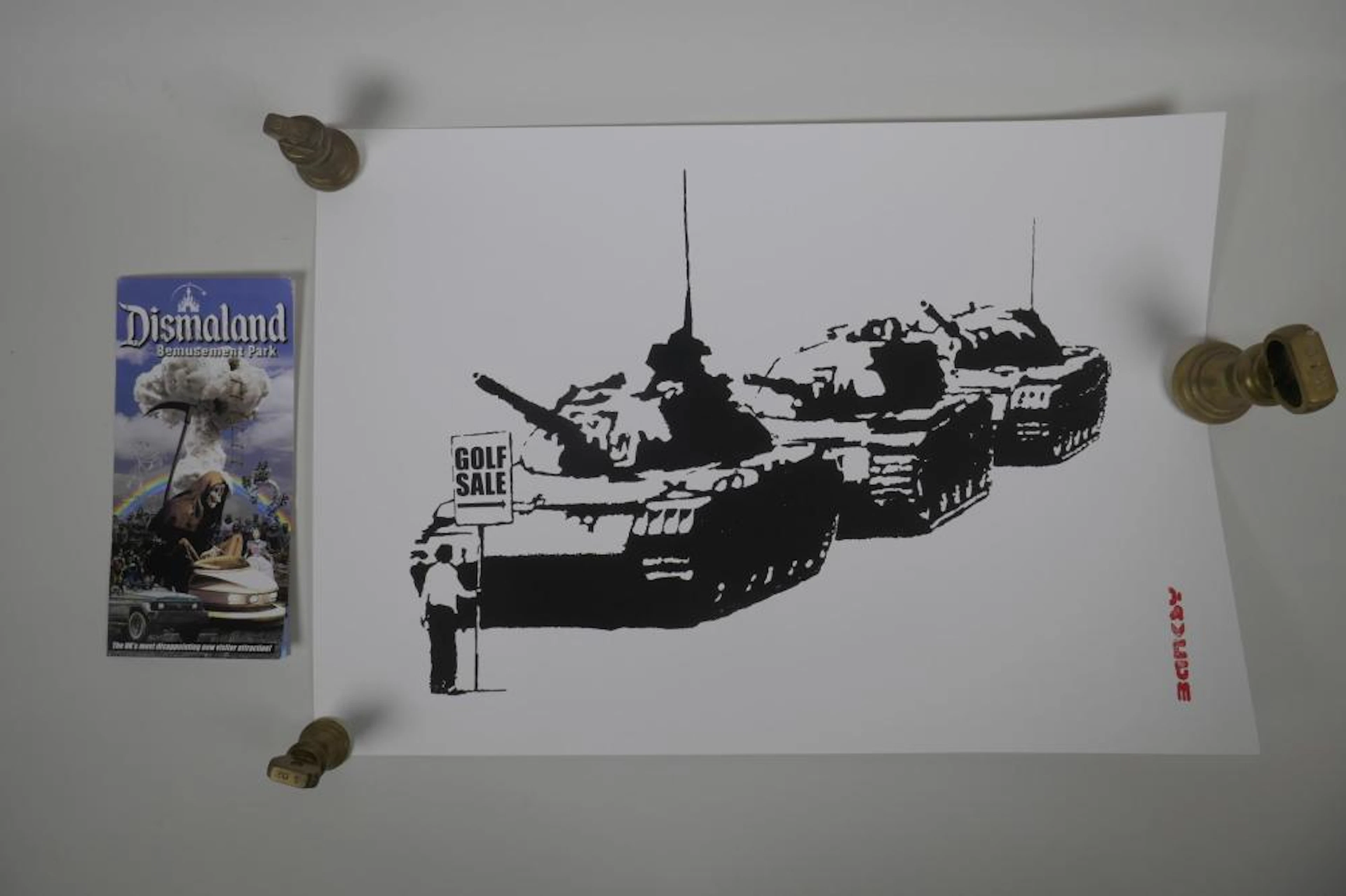 Banksy, Golf Sale