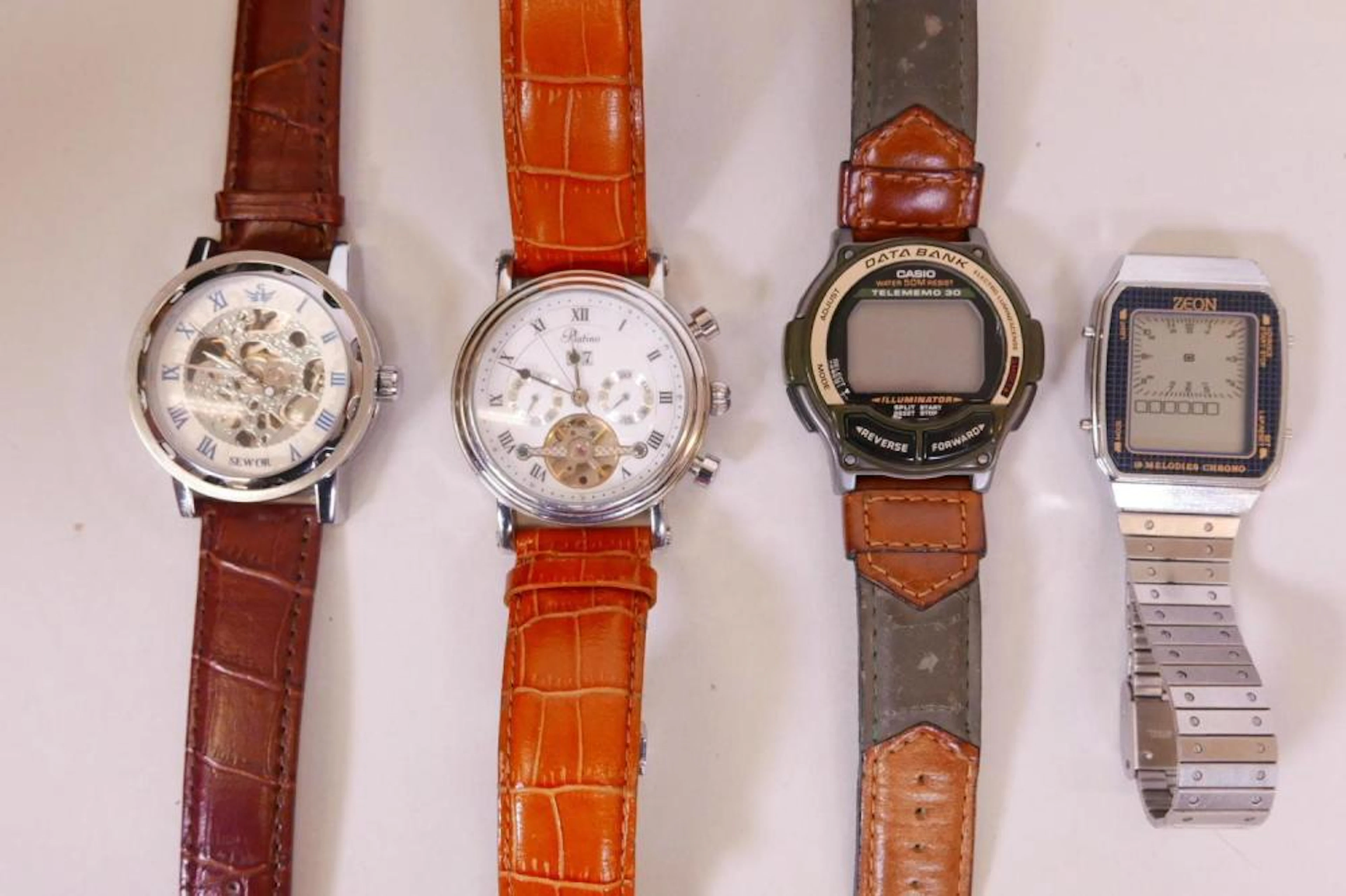 A Casio Databank Telemeno 30 wriswatch